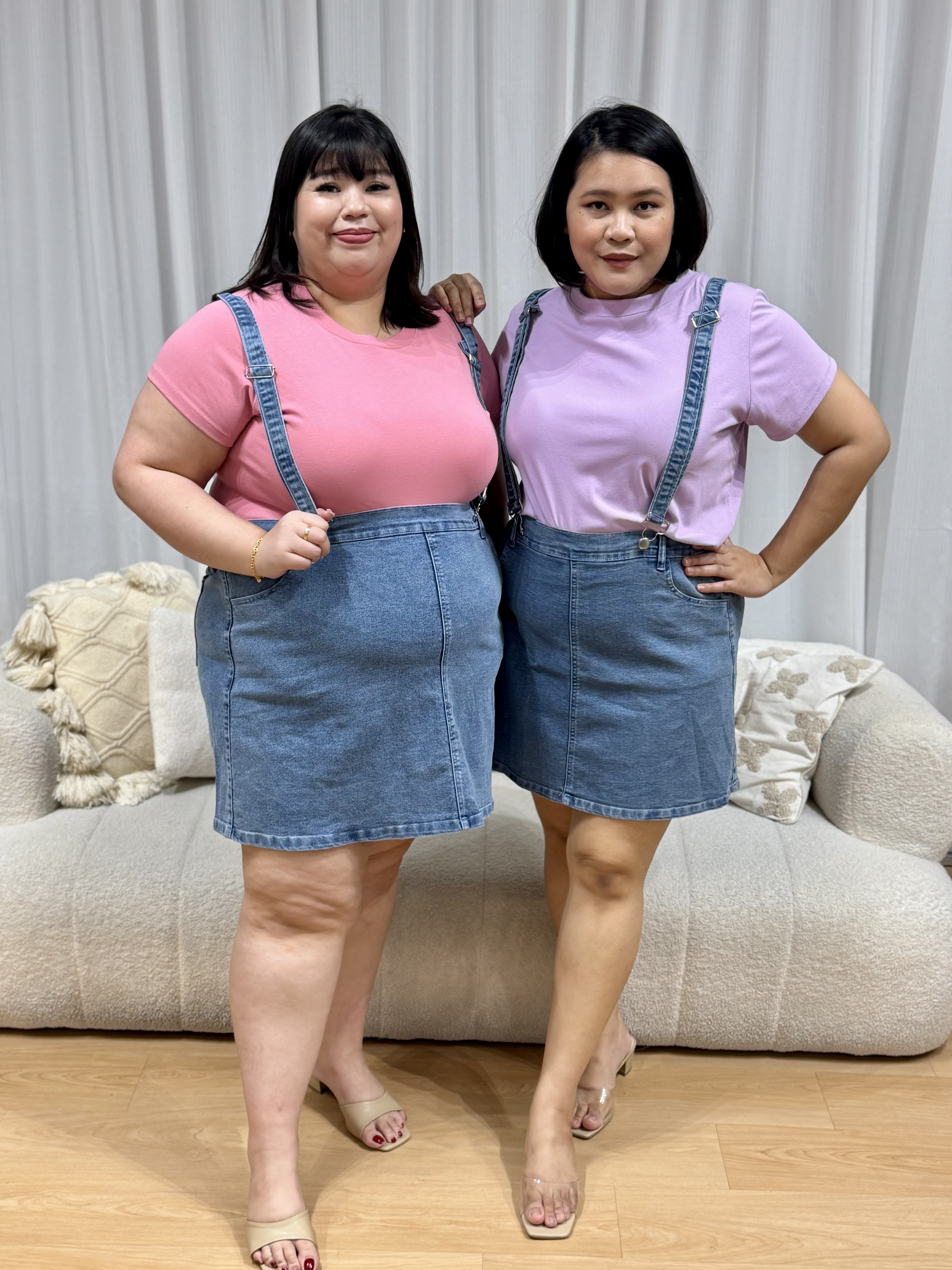 Love+ Strappy Denim Dungaree | Plus Size Dungaree