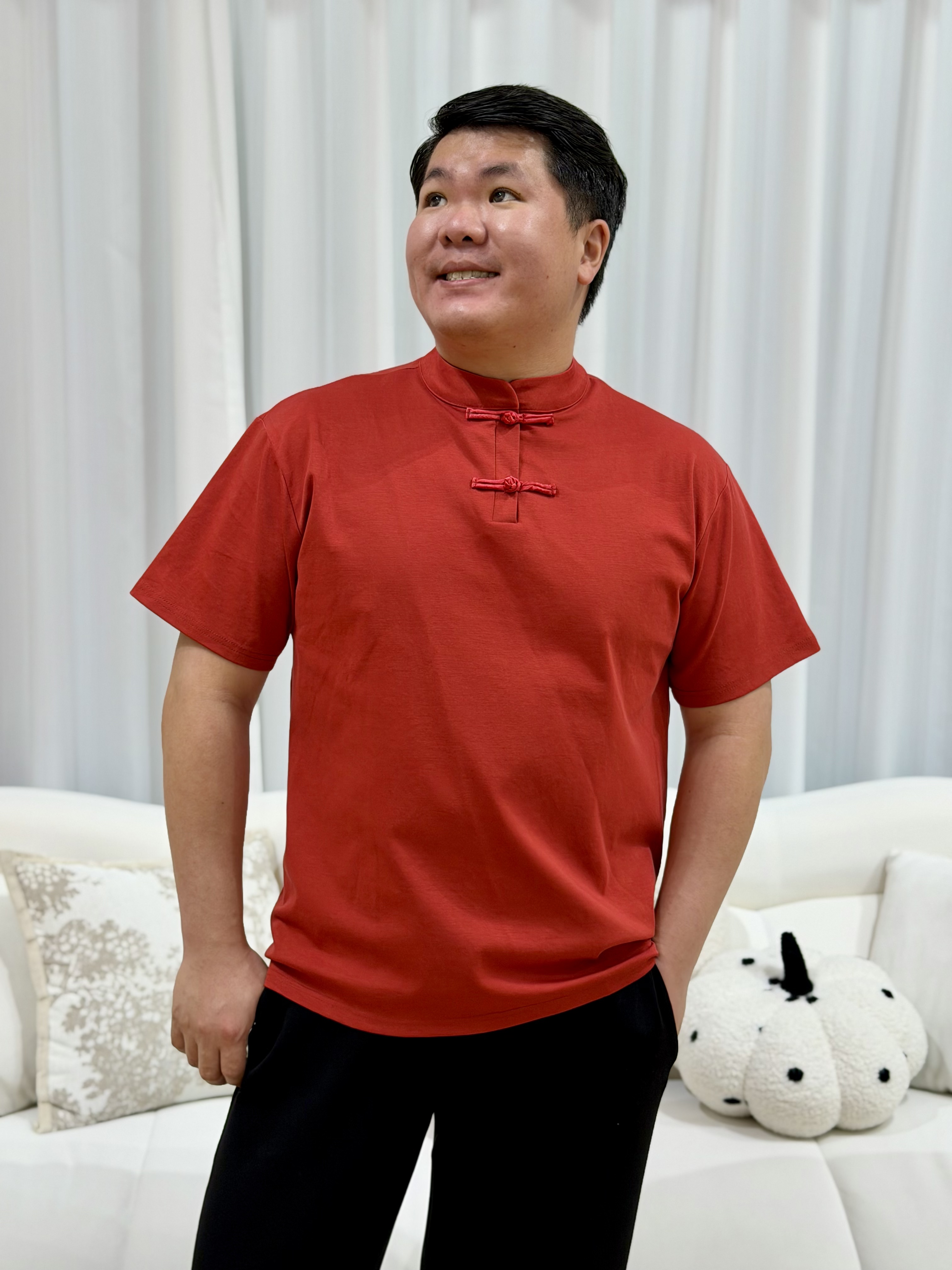 悦儿 Qipao Men Top | Plus Size Men Top