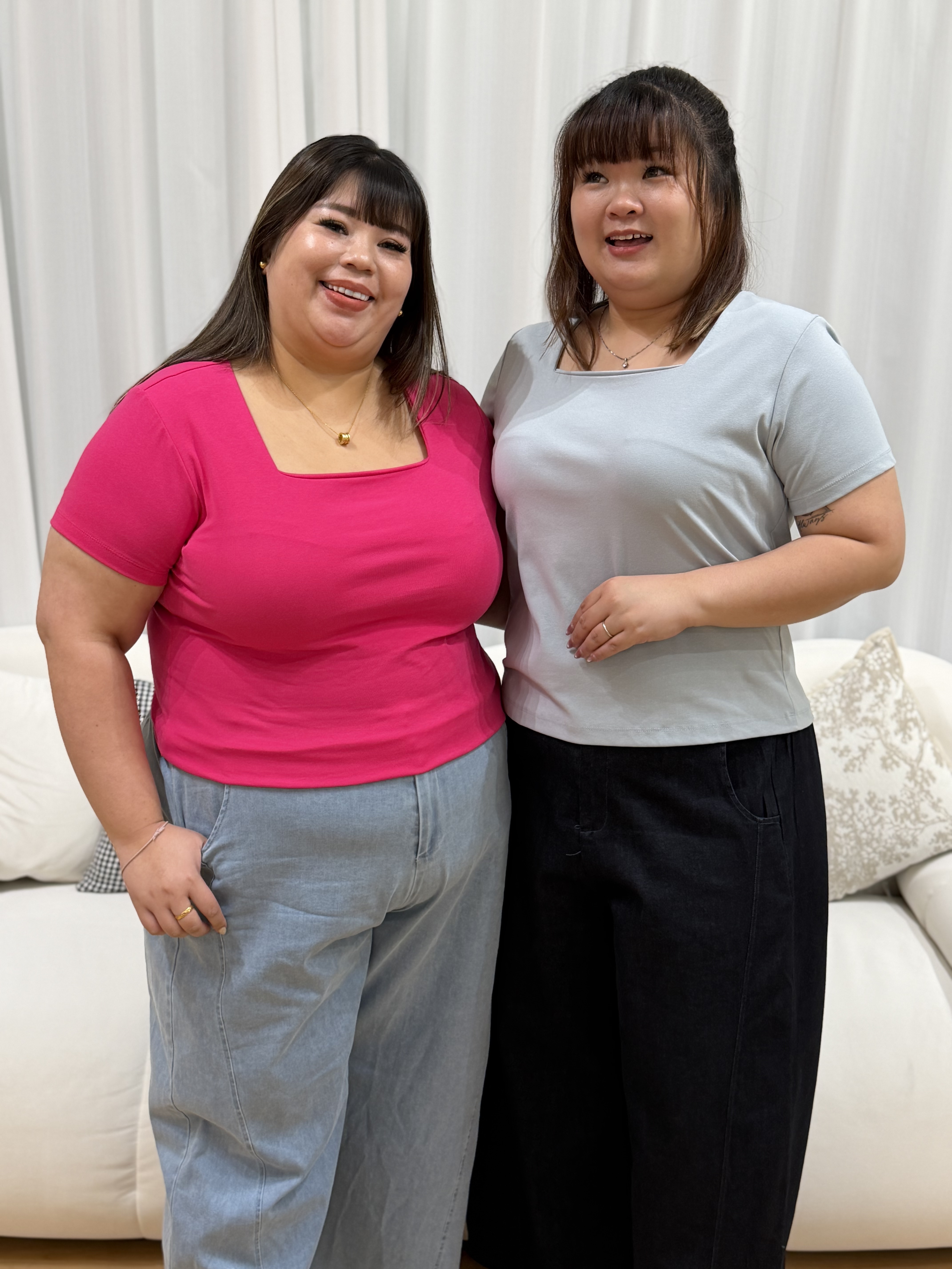 Love+ Kyra Premium Cotton Boxy Top | Plus Size Top