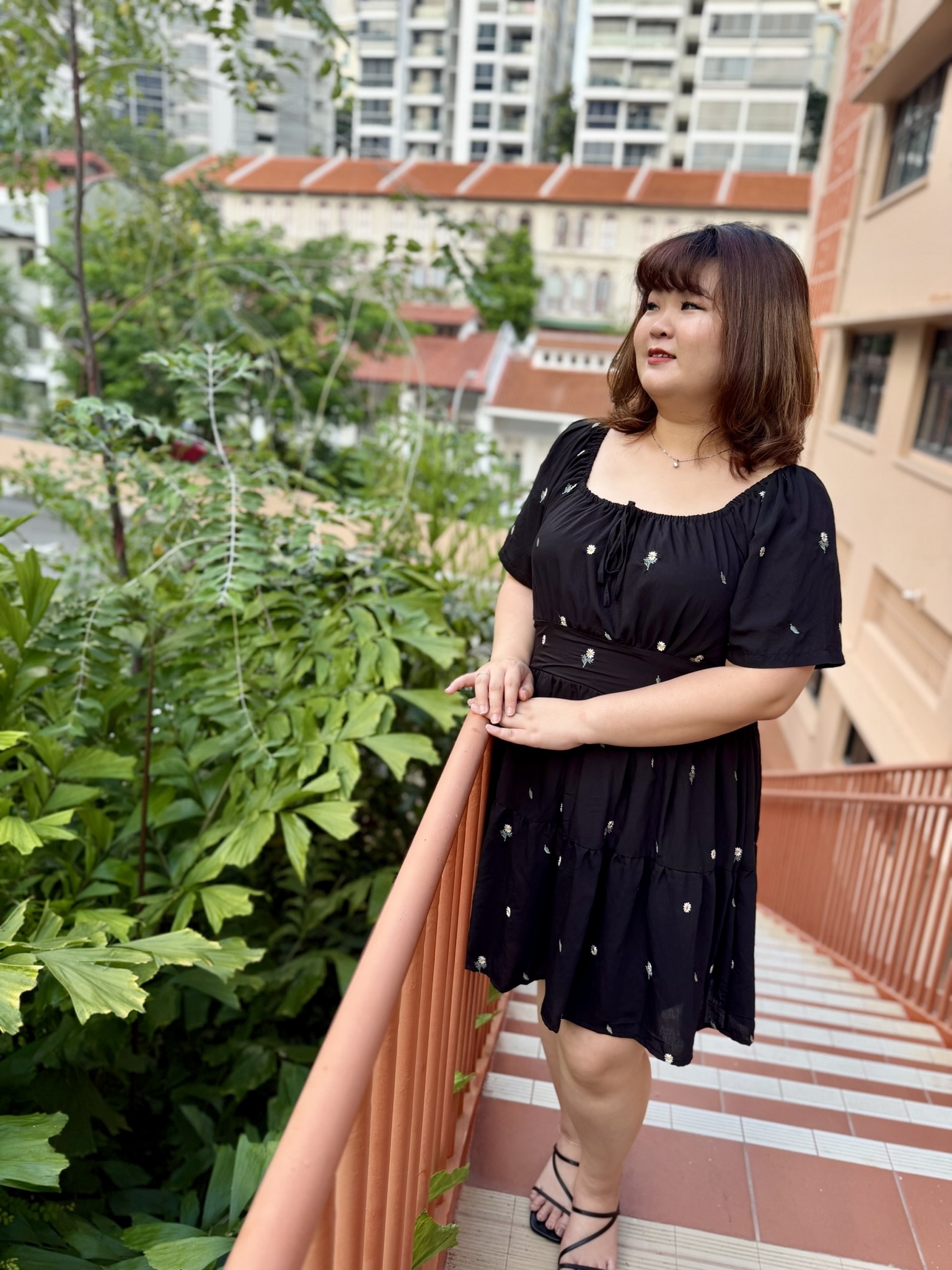 Love+ Evangeline 3D Floral Dress | Plus Size Dress