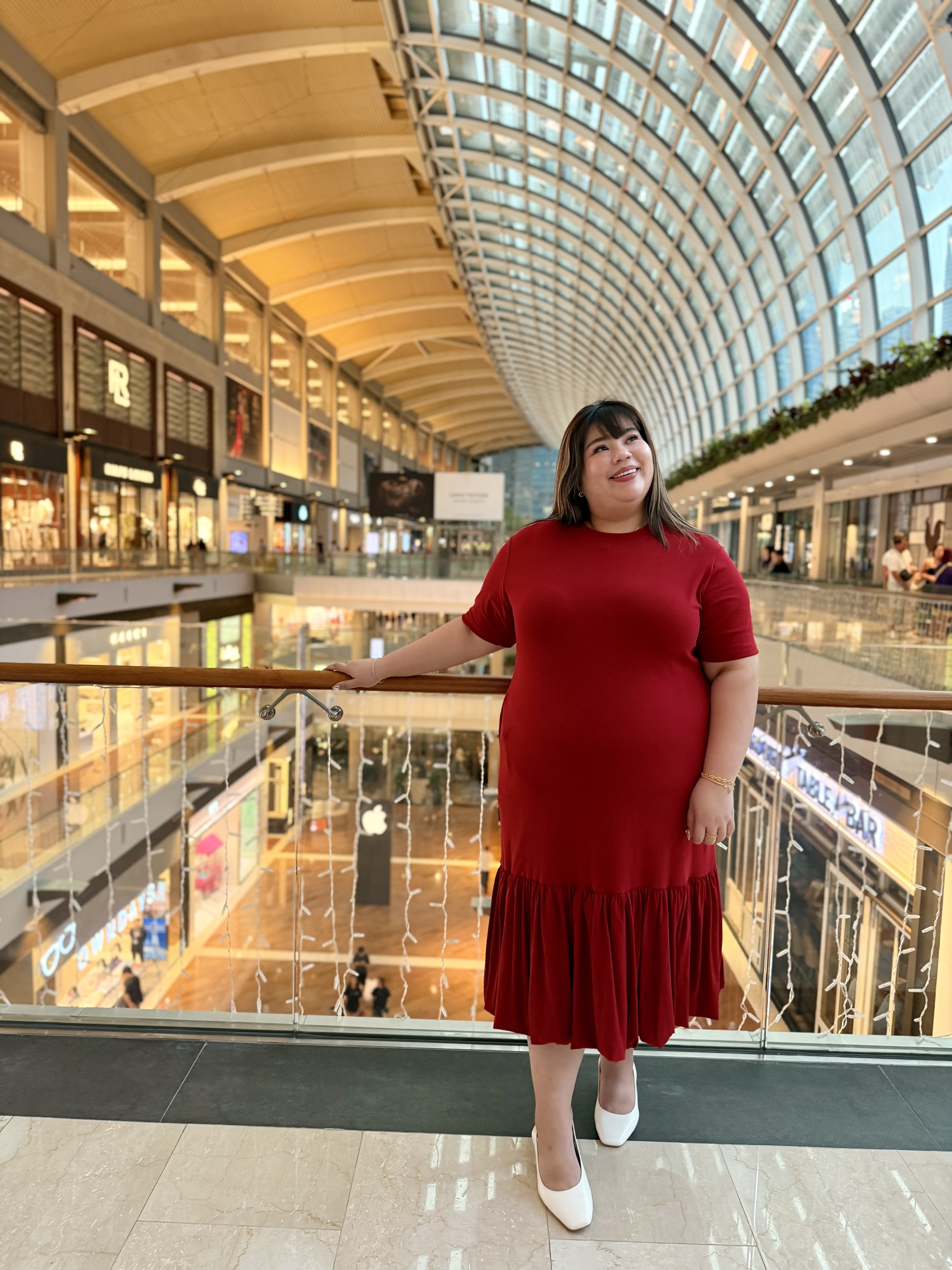 Love+ Naomi Solid Maxi Bubble Dress | Plus Size Dress