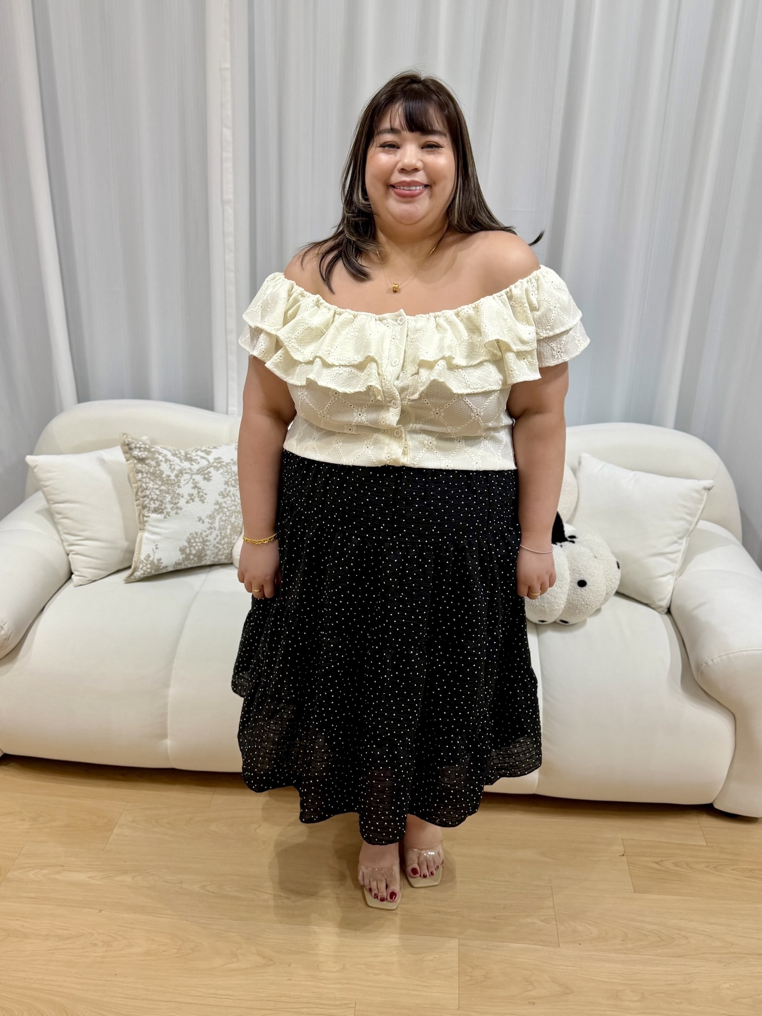 Ruffle Penelope Top | Plus Size Top