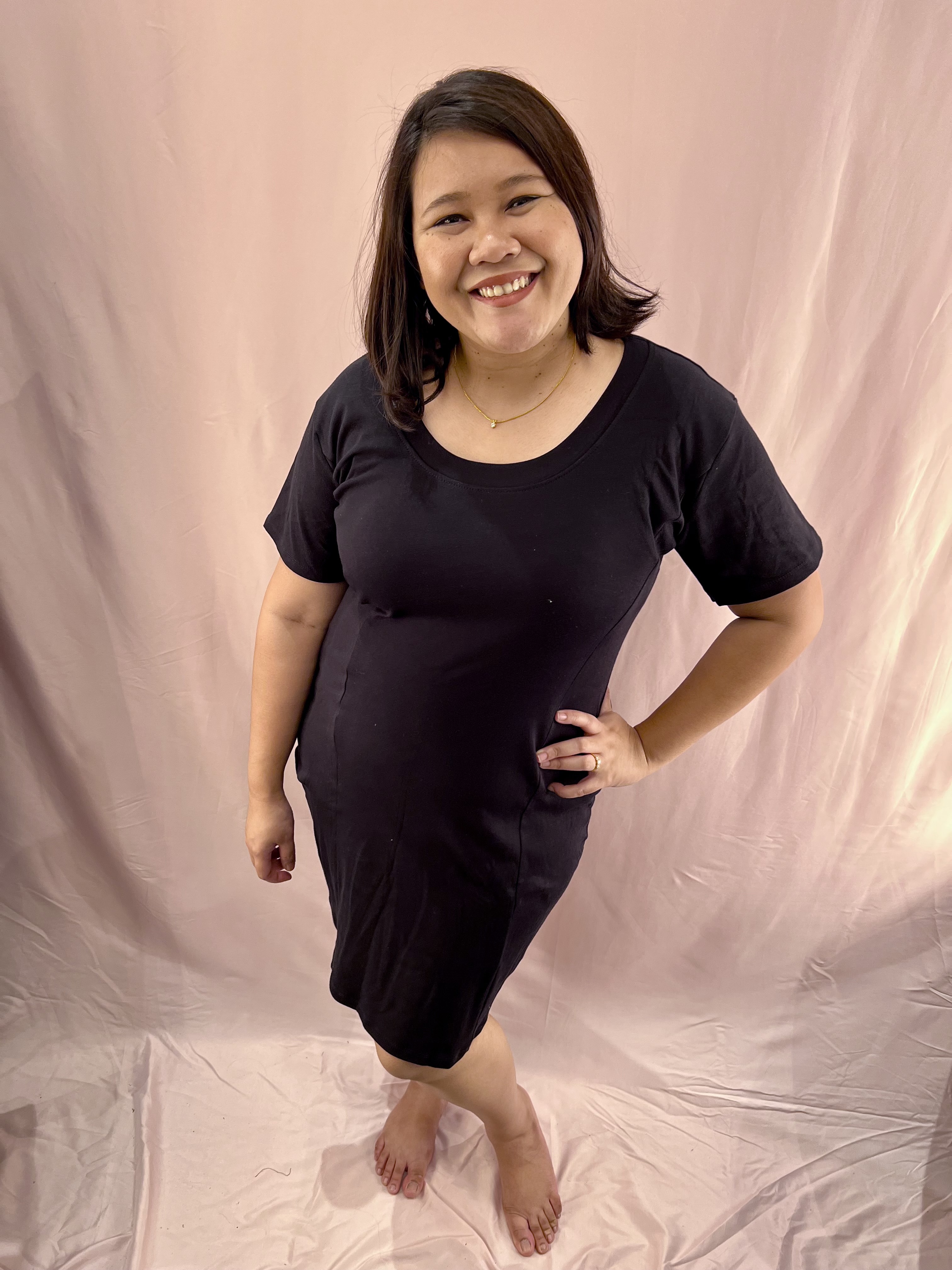 Simplulu Shift Cotton Dress | Plus Size Dress