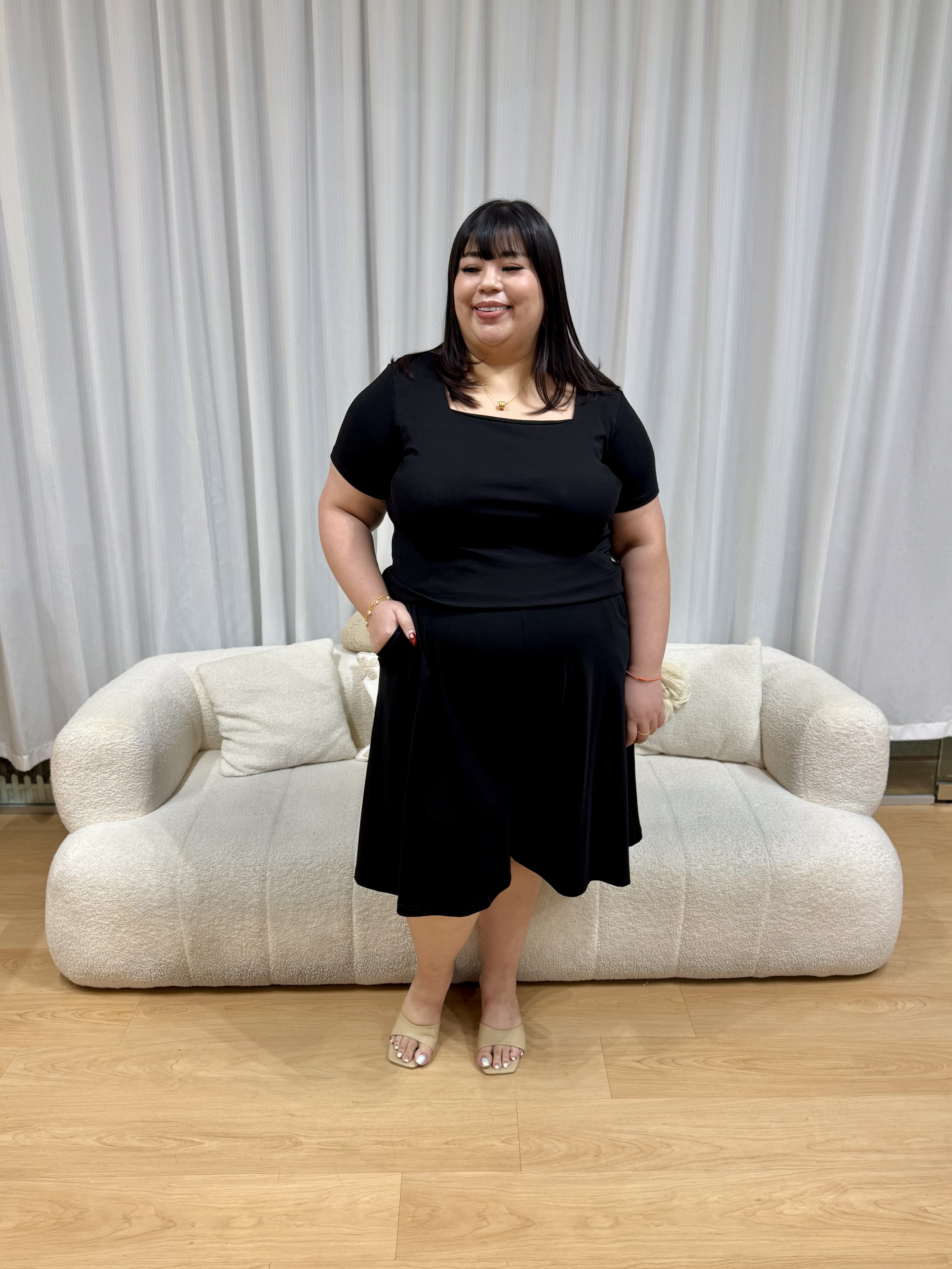 Miya Cotton Culottes |Plus Size Shorts