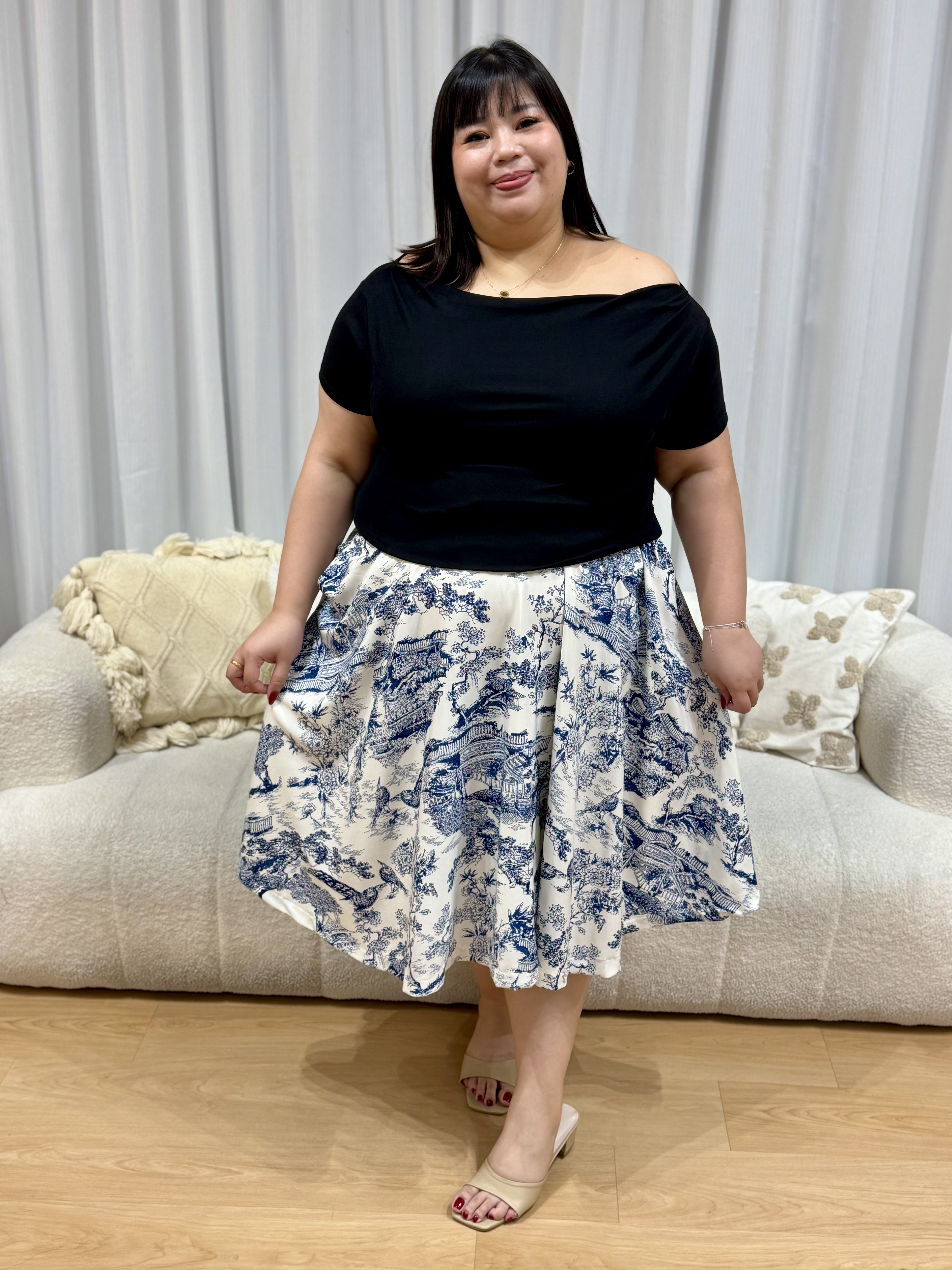 Love+ Brooklyn Tolli Skirt | Plus Size Skirt