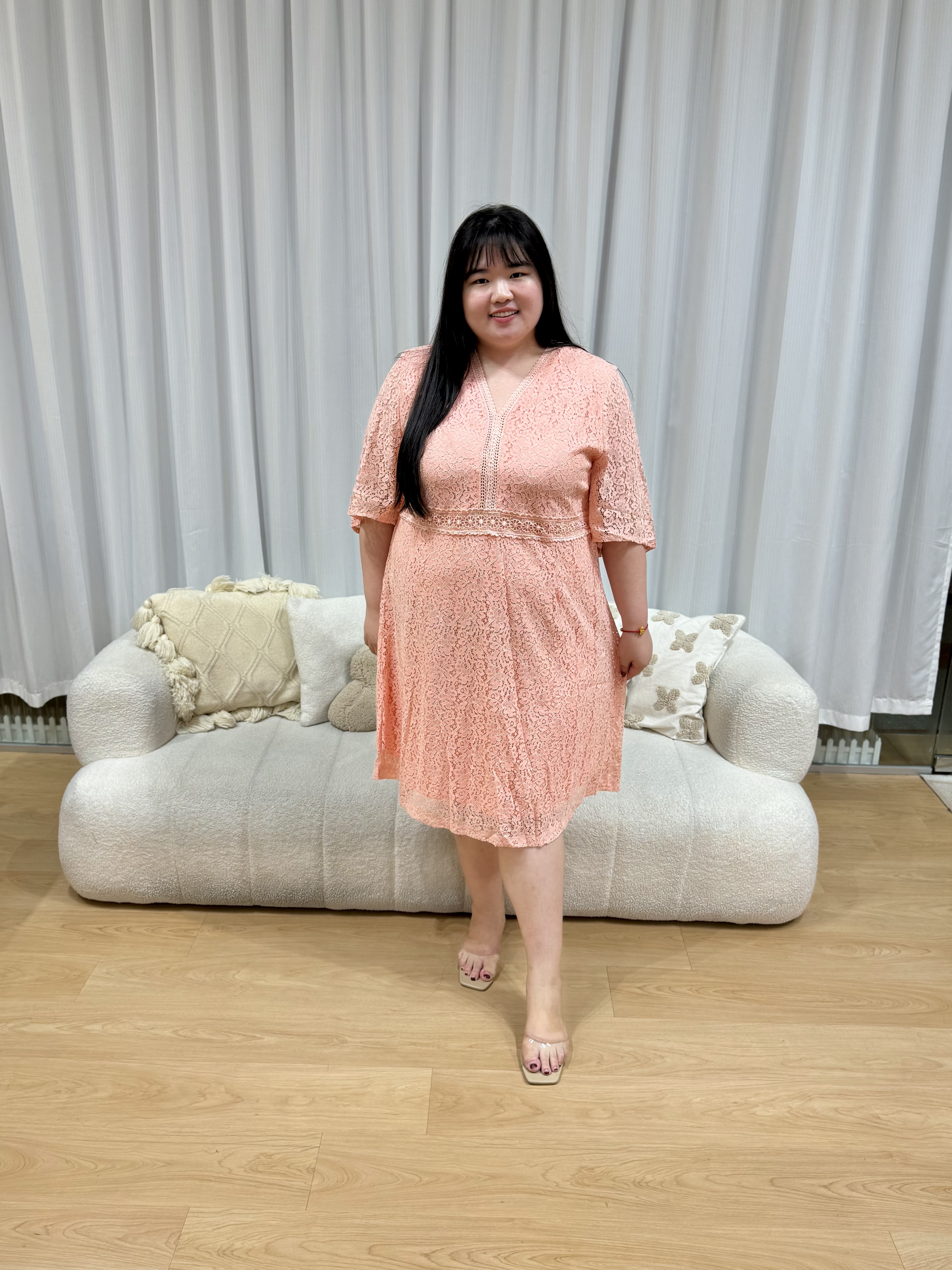 Fedora Premium Lace Dress | Plus Size Dress