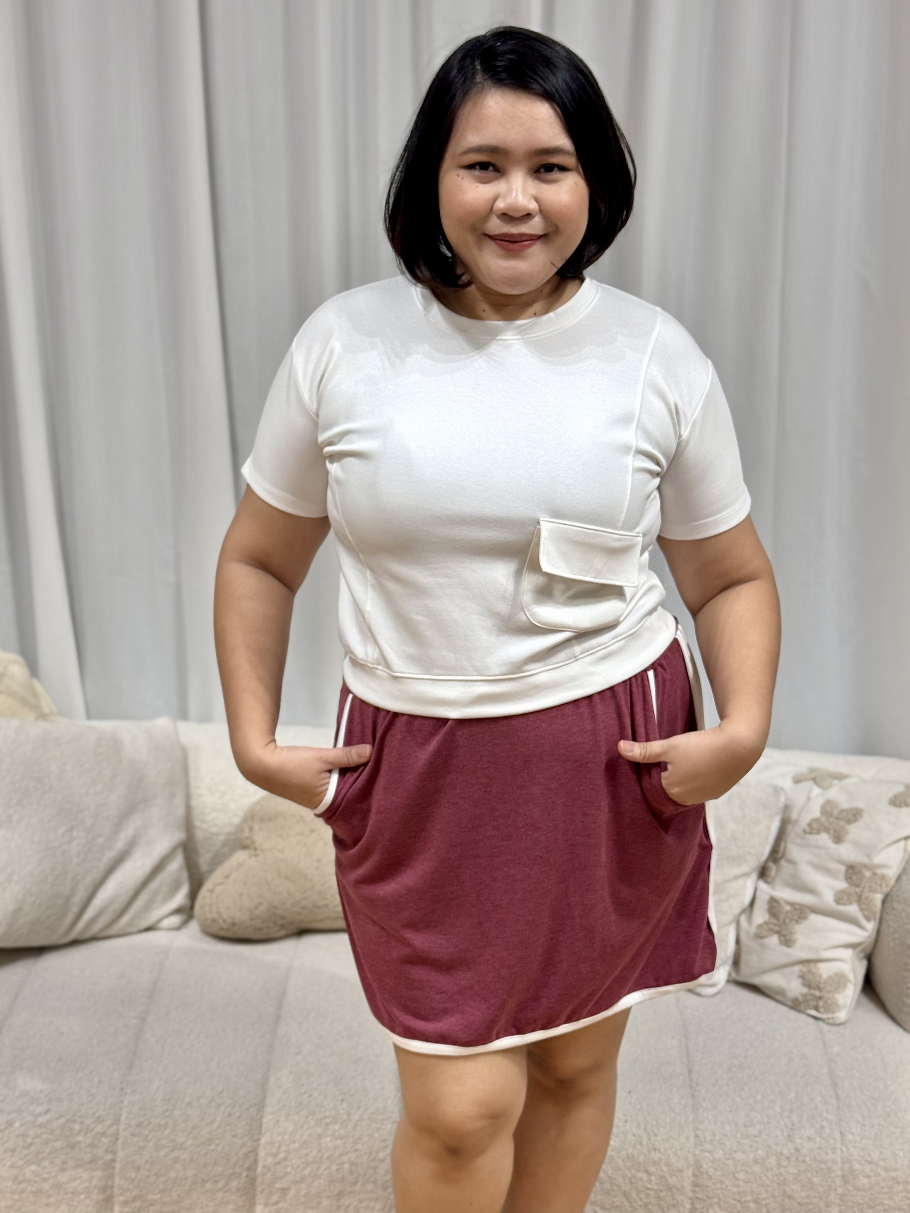 In Pocket Spandex Top | Plus Size Top