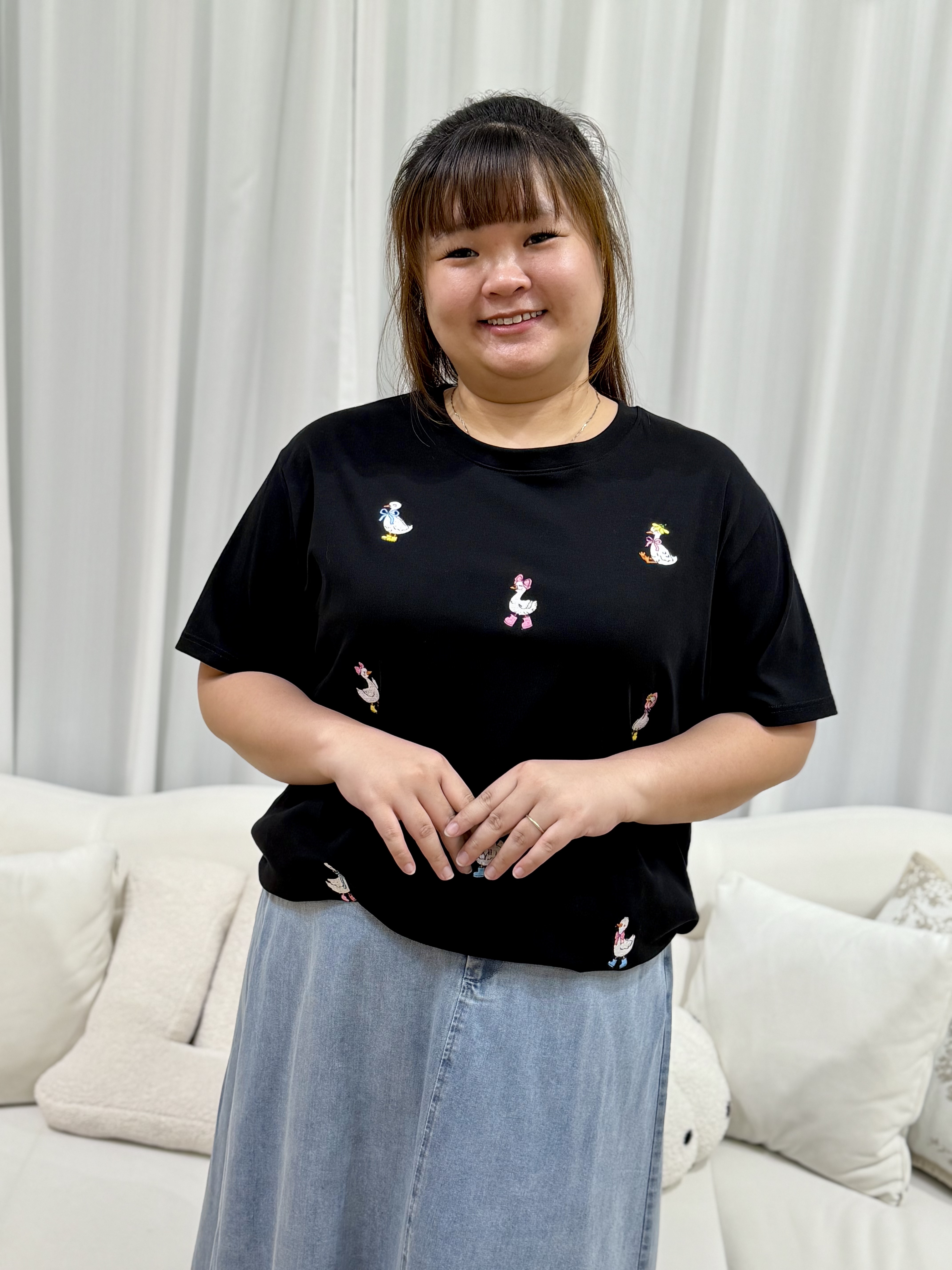 Quack All Around The Duck Top | Plus Size Top