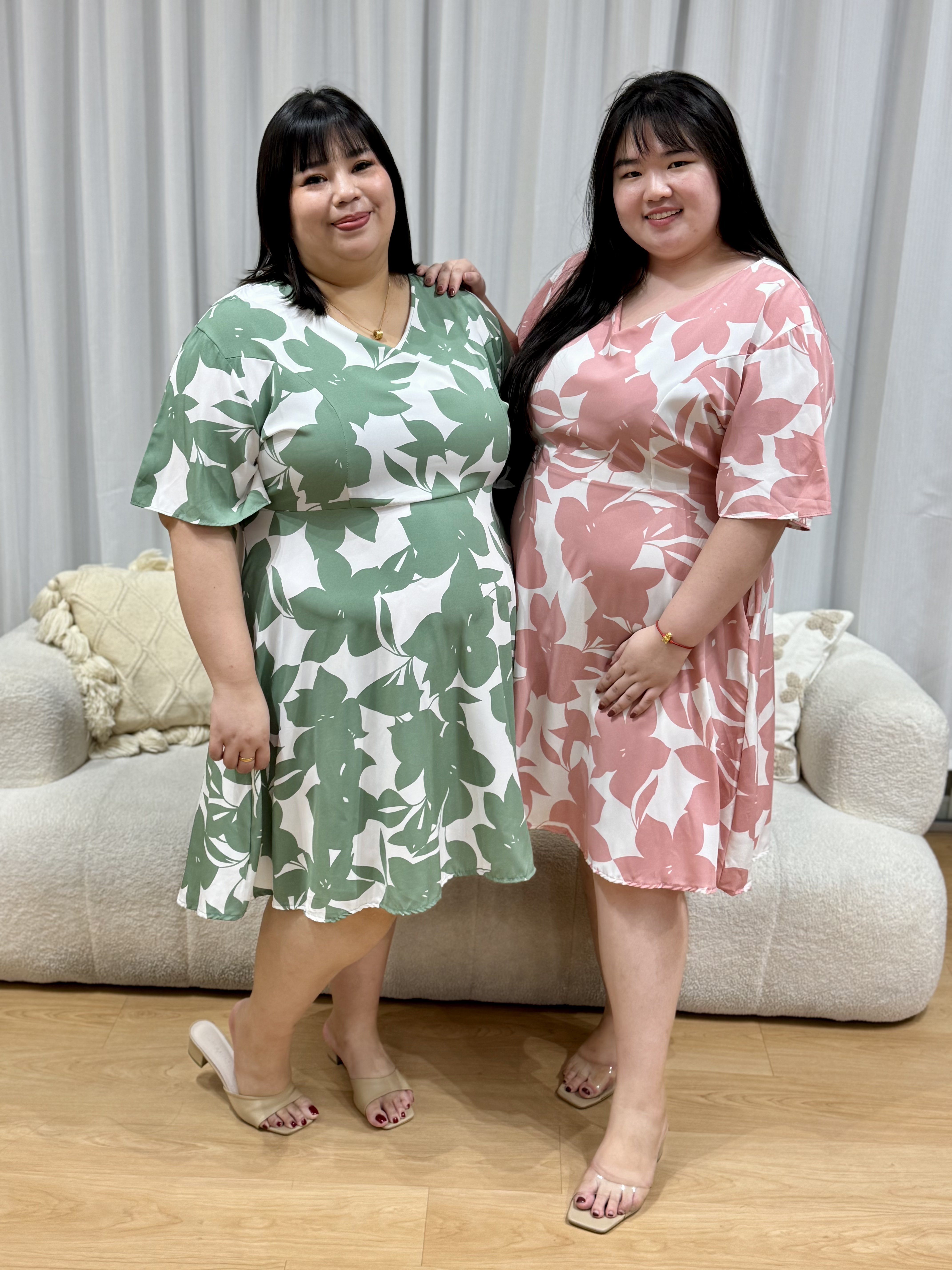 Kaelyn Mari Floral Dress | Plus Size Dress