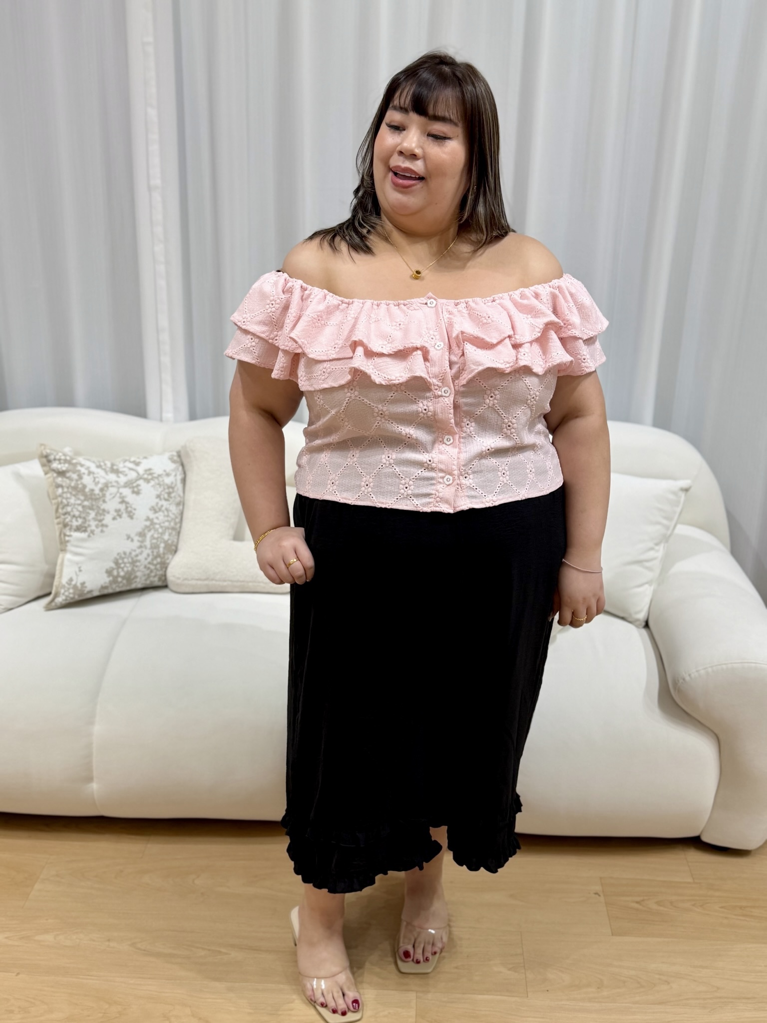 Love+ Black Tulip Pants