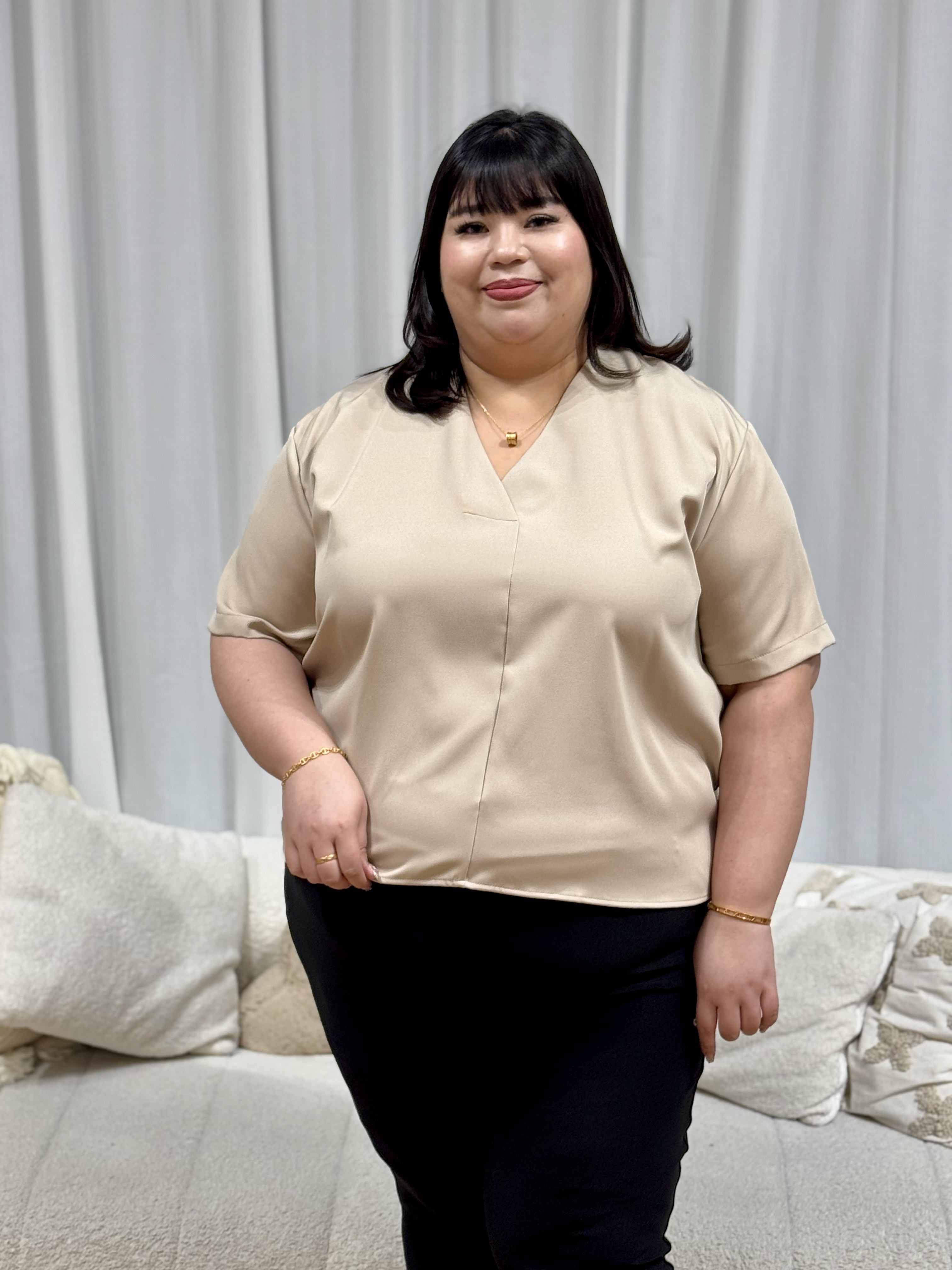 [Restocked]Juniper Smoothie Top | Plus Size Top