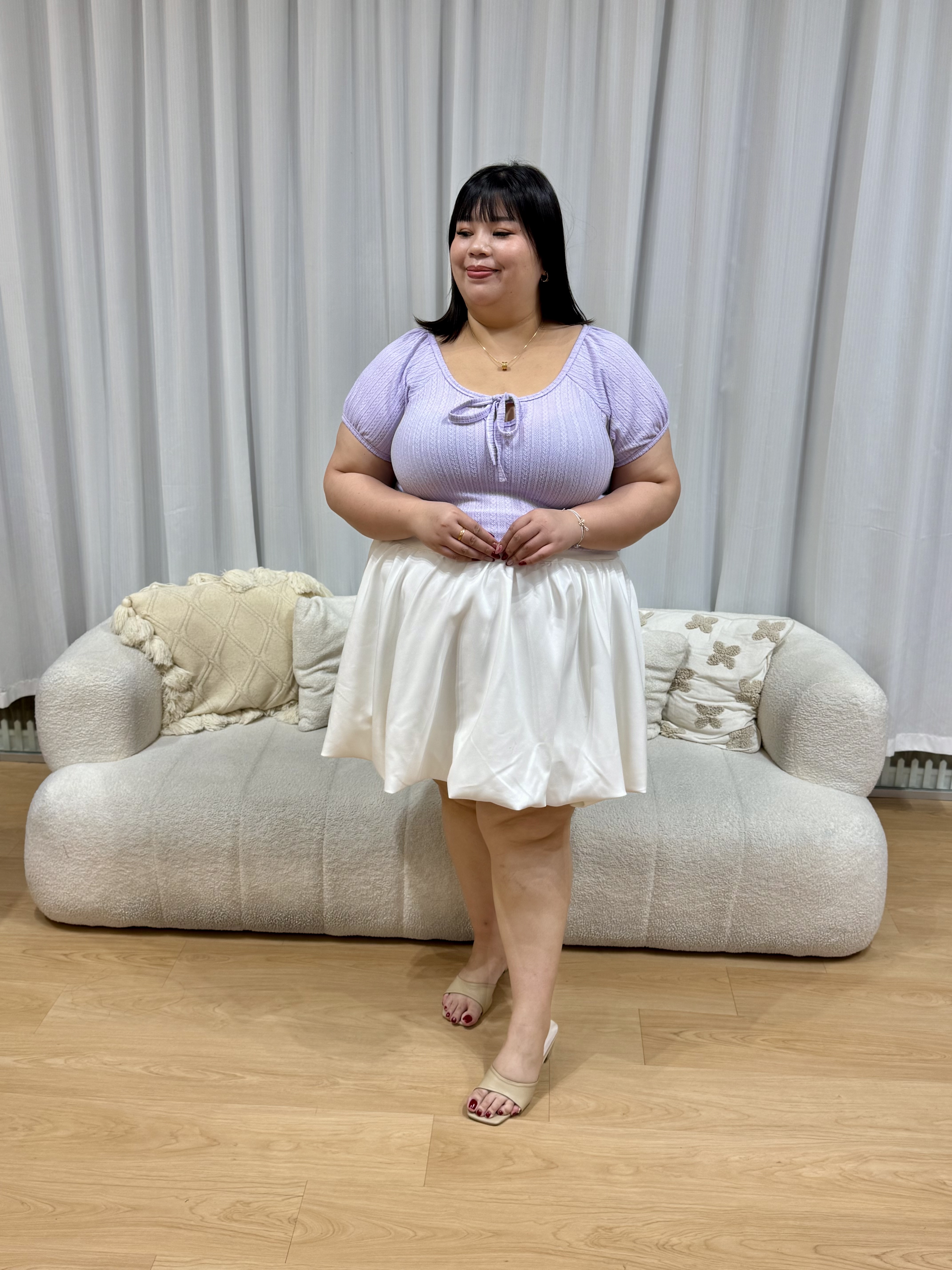 Jayla Keyhole Top | Plus Size Top