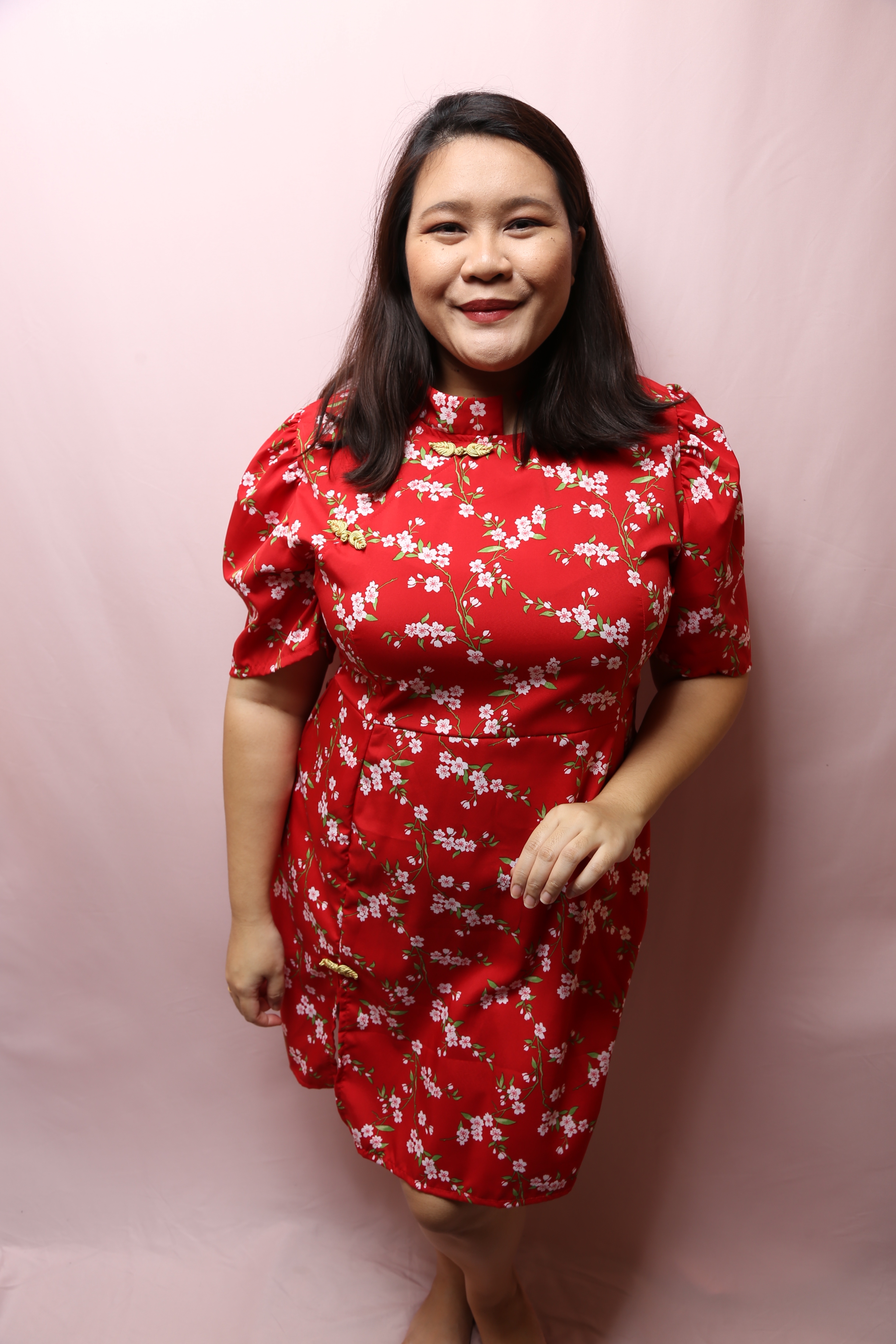 Sakura Qipao Dress | Plus Size Qipao