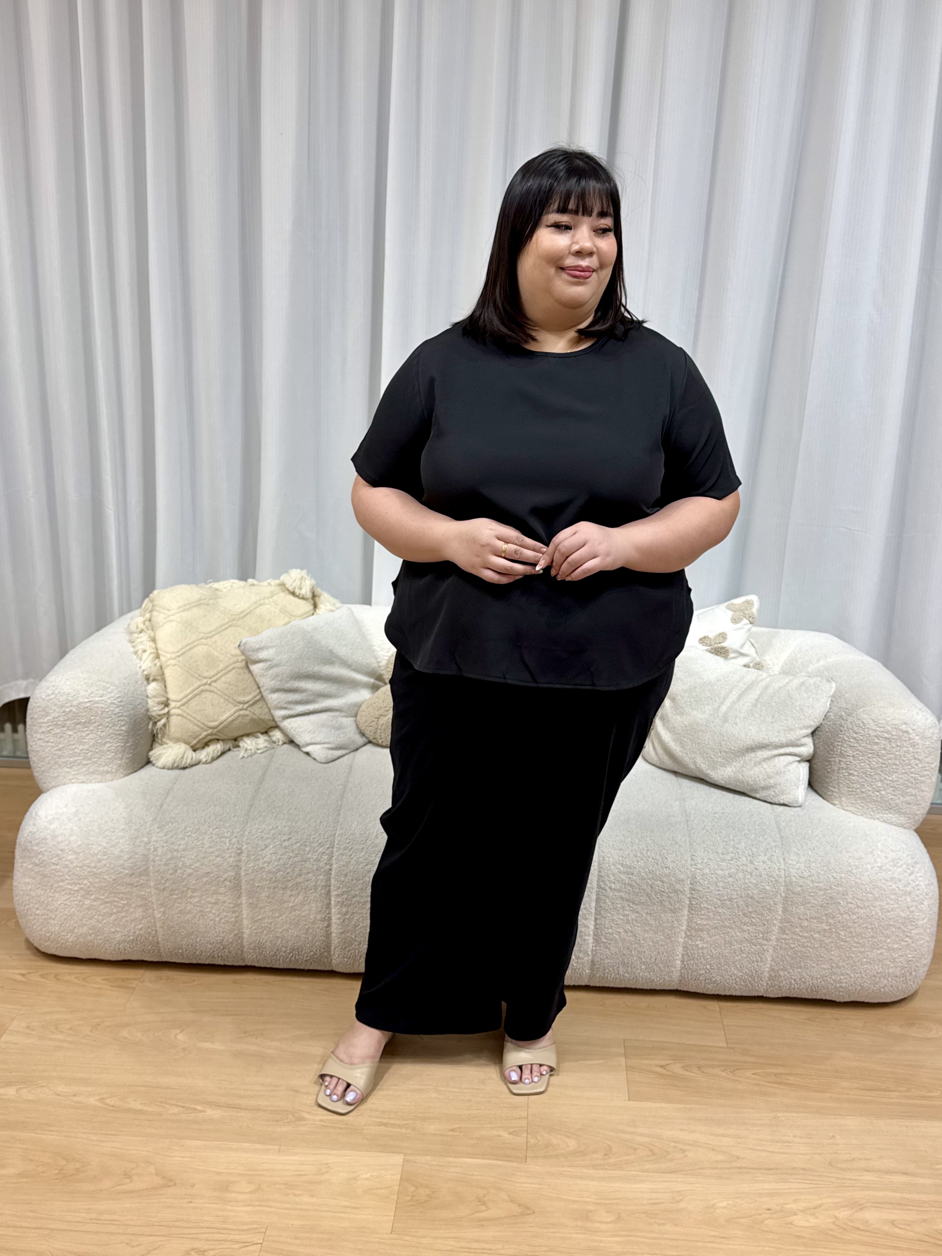 Rolly Collar Top | Plus Size Top