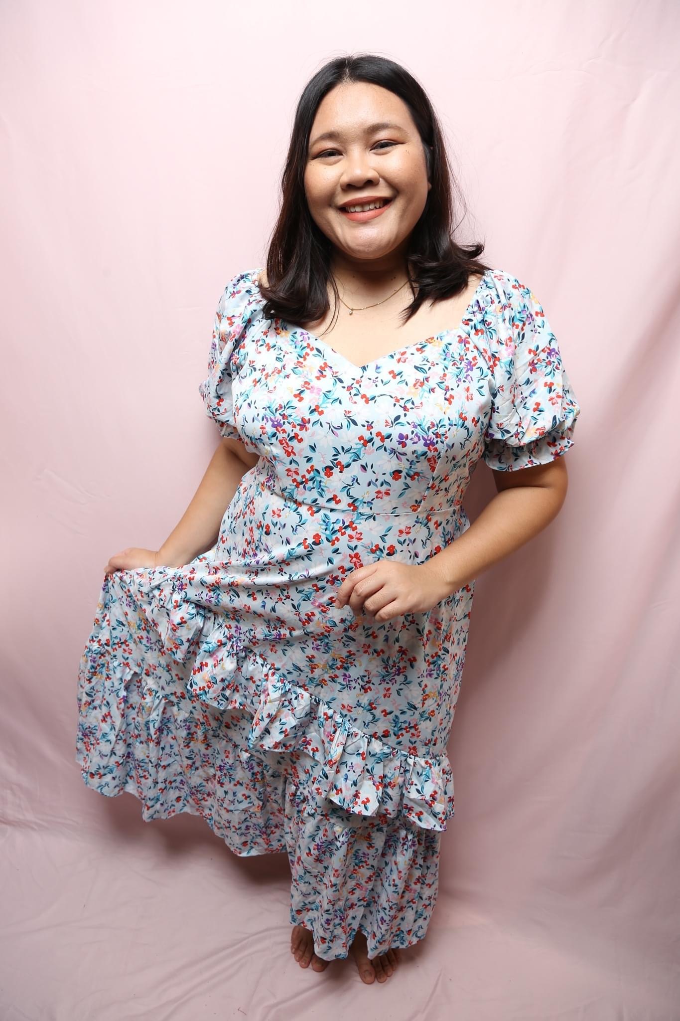 Junni Floral Maxi Dress