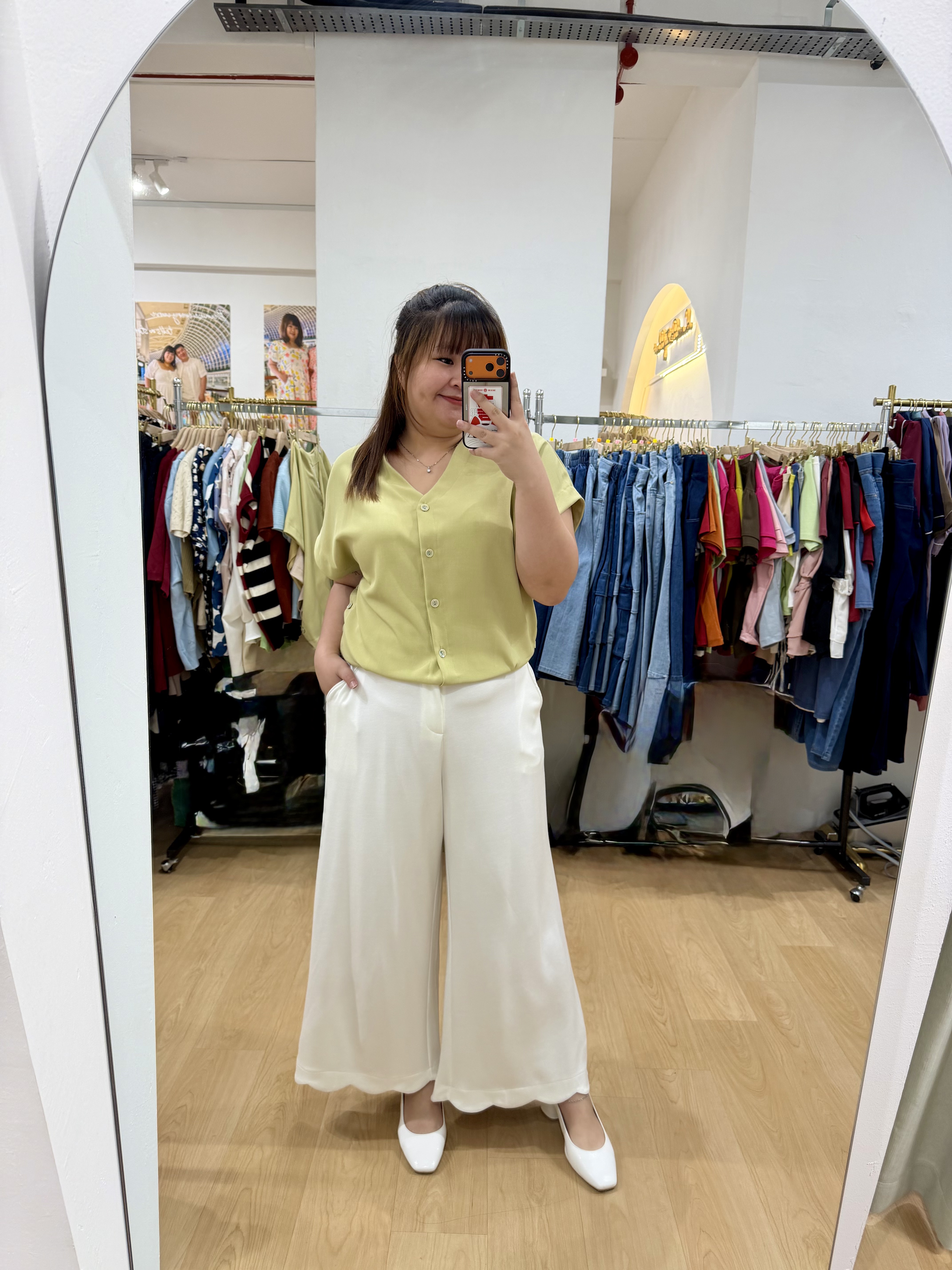 Love+ Sajin Triple Button Top | Plus Size Top