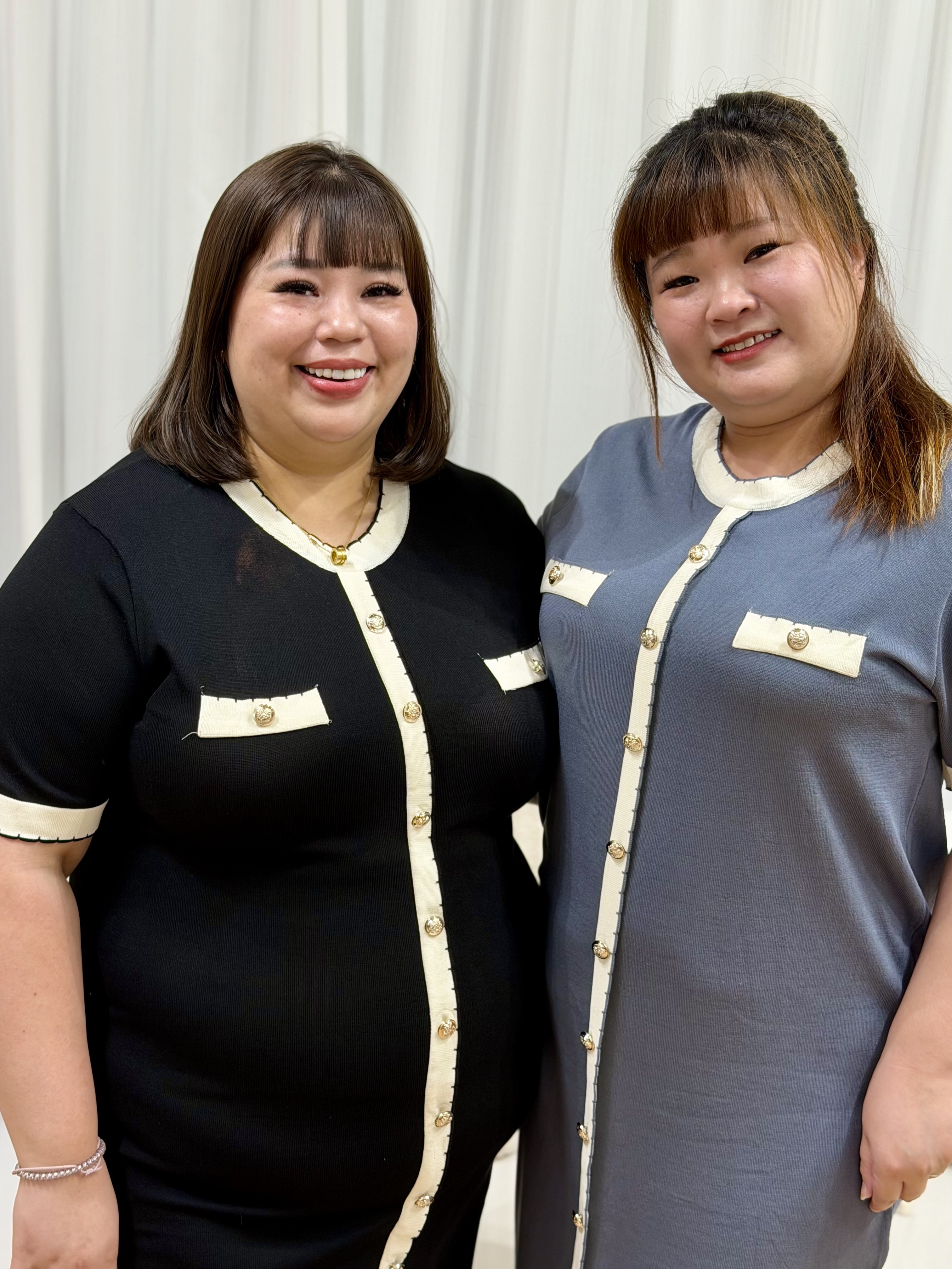 Love+ Brighton Soft Knit Button Dress | Plus Size Dress