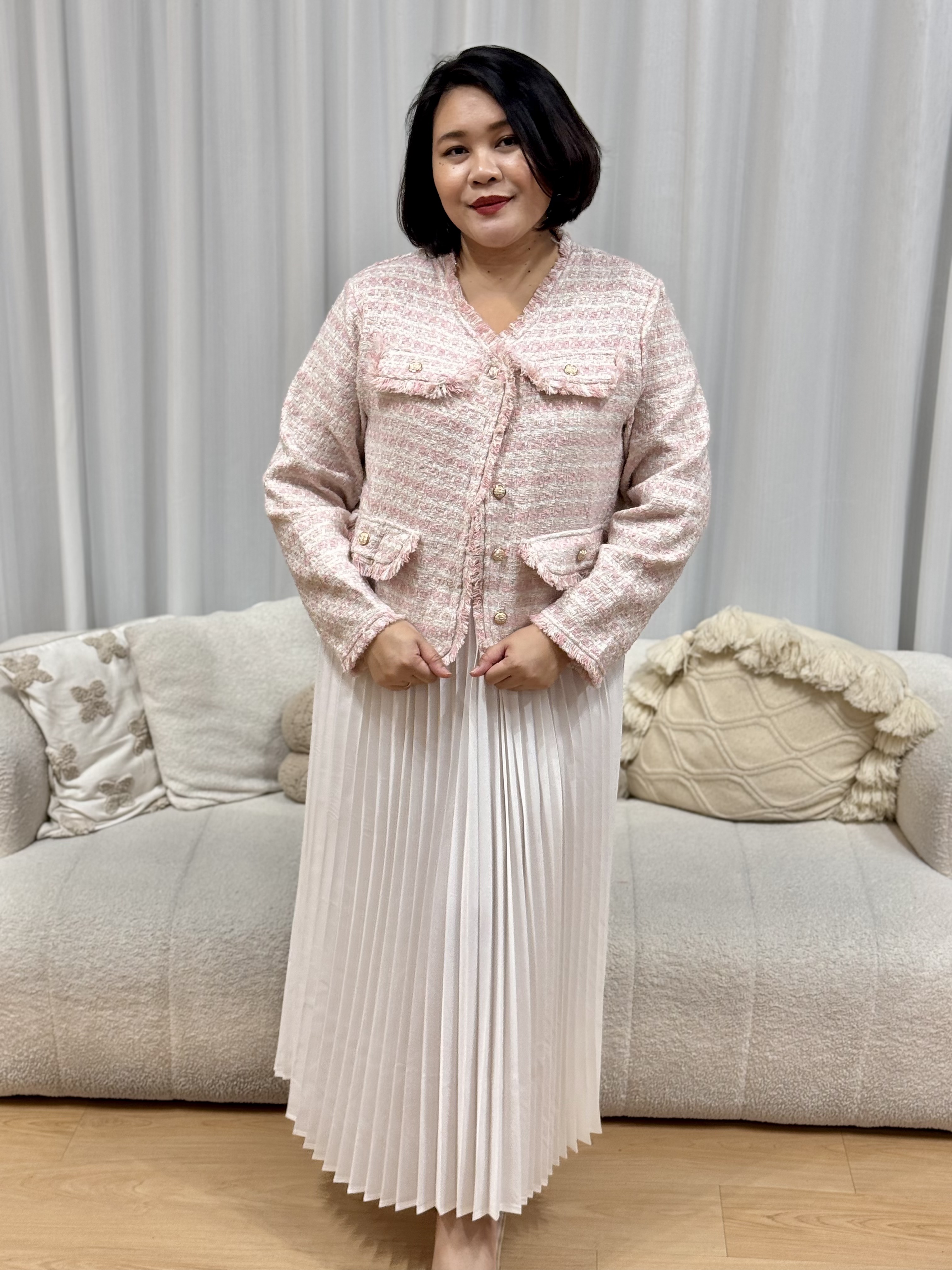 Jessabell COCO Tweet Blazer | Plus Size Blazer