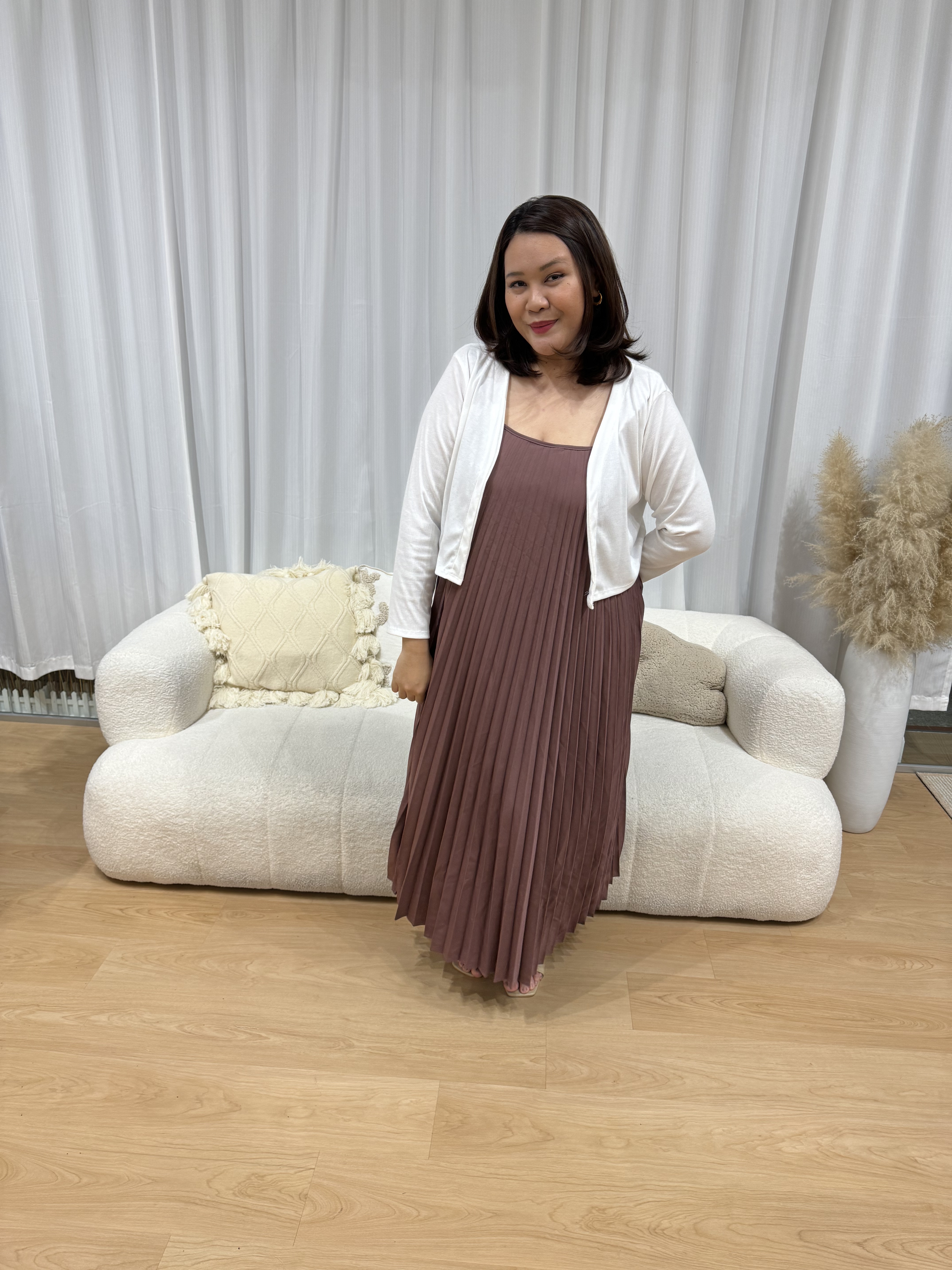 Jacinta Pleated Dress | Plus Size Dress