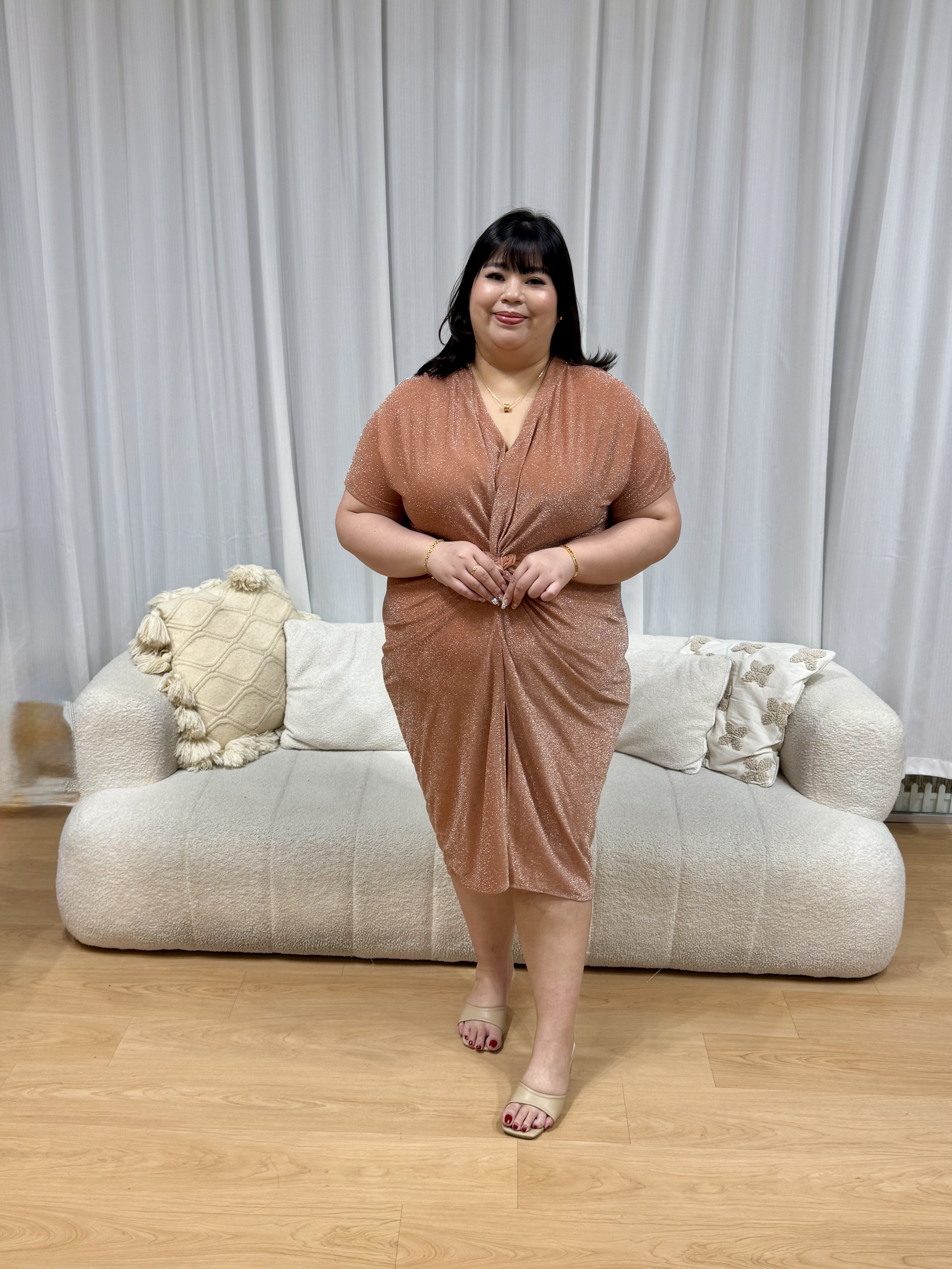 Nicole Shimmering Splendid Dress | Plus Size Dress