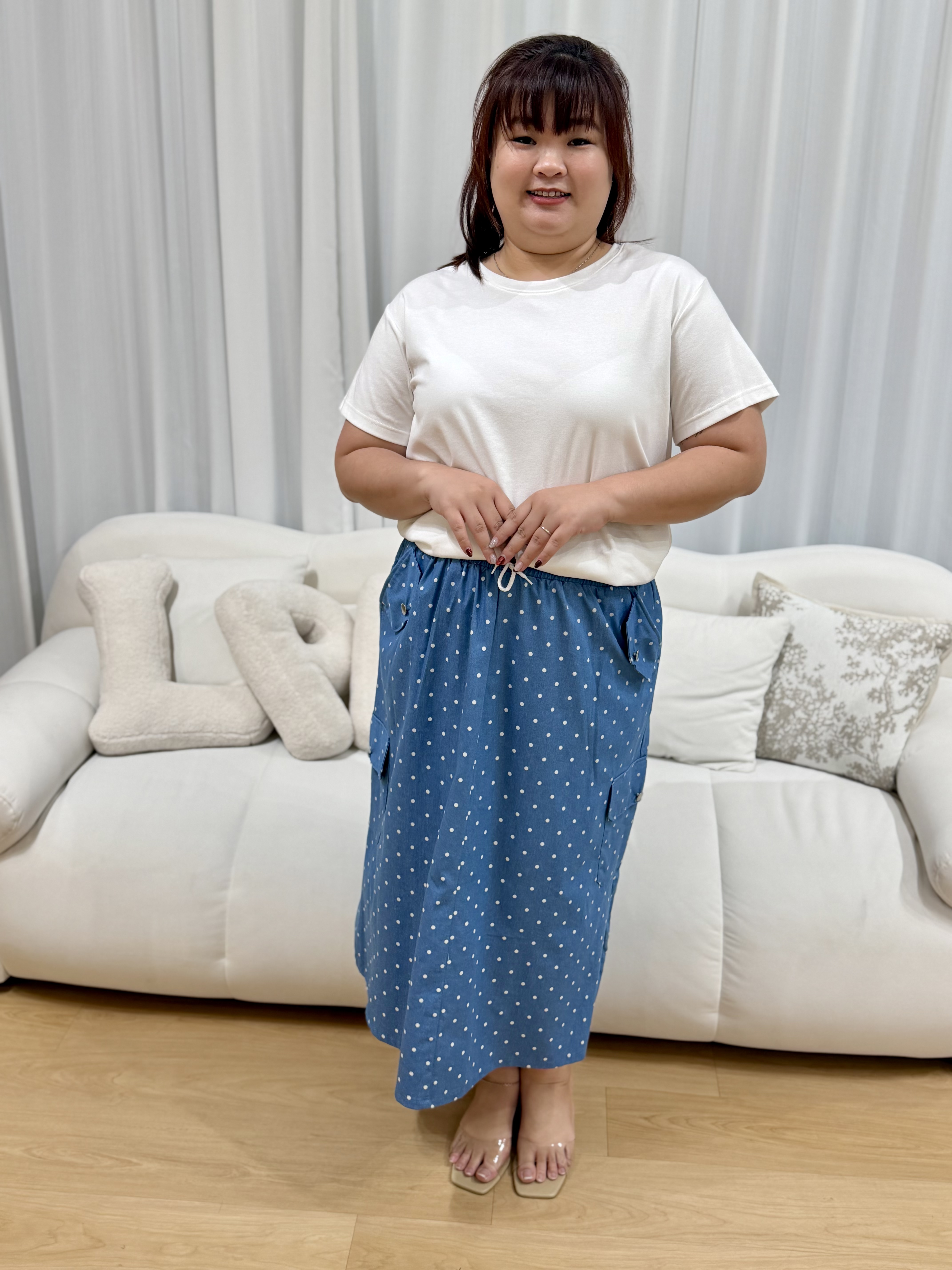 Basic Round Ruching Top | Plus Size Top