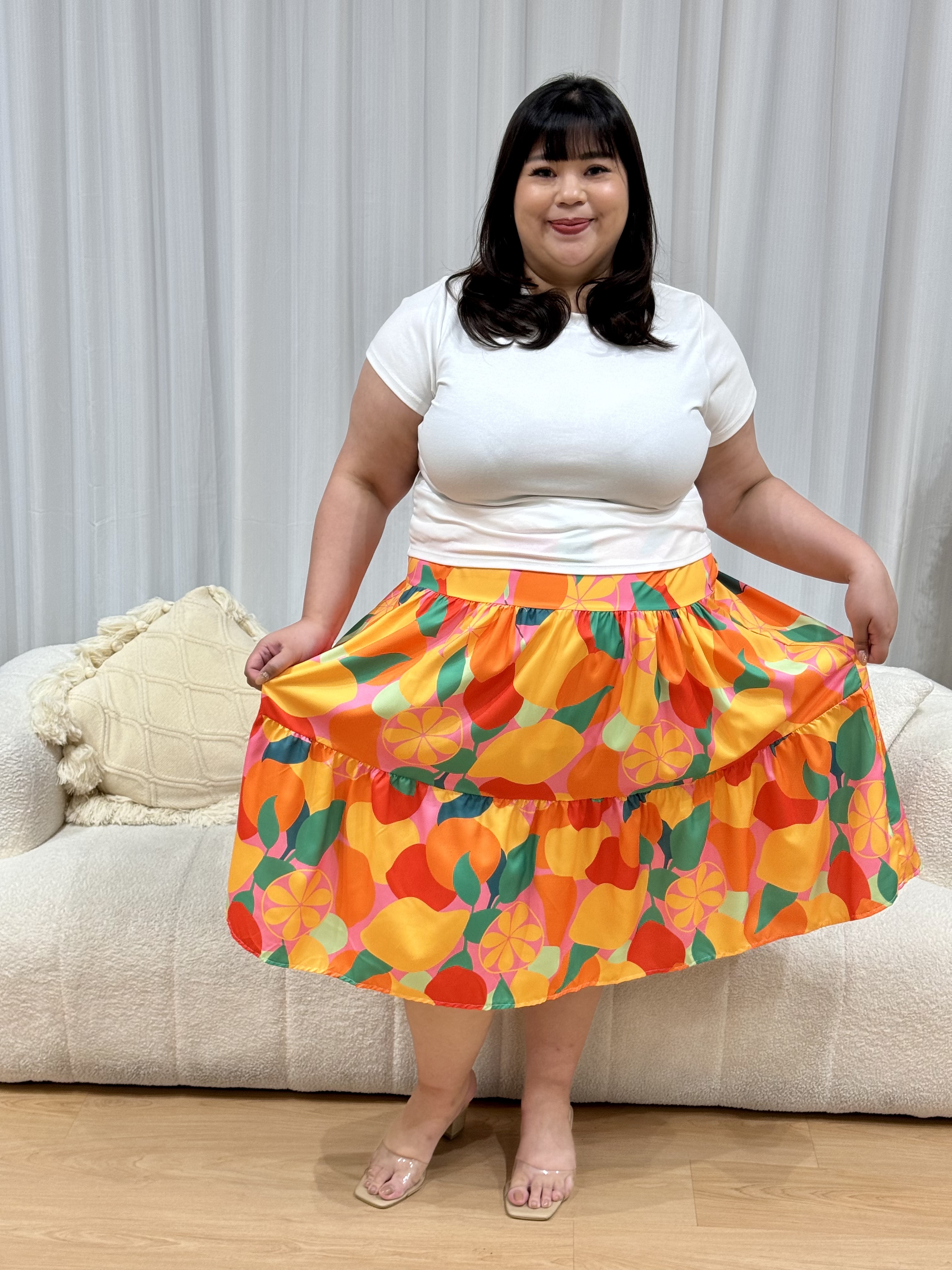 Fruity Pebble Skirt Set | Plus Size Skirt