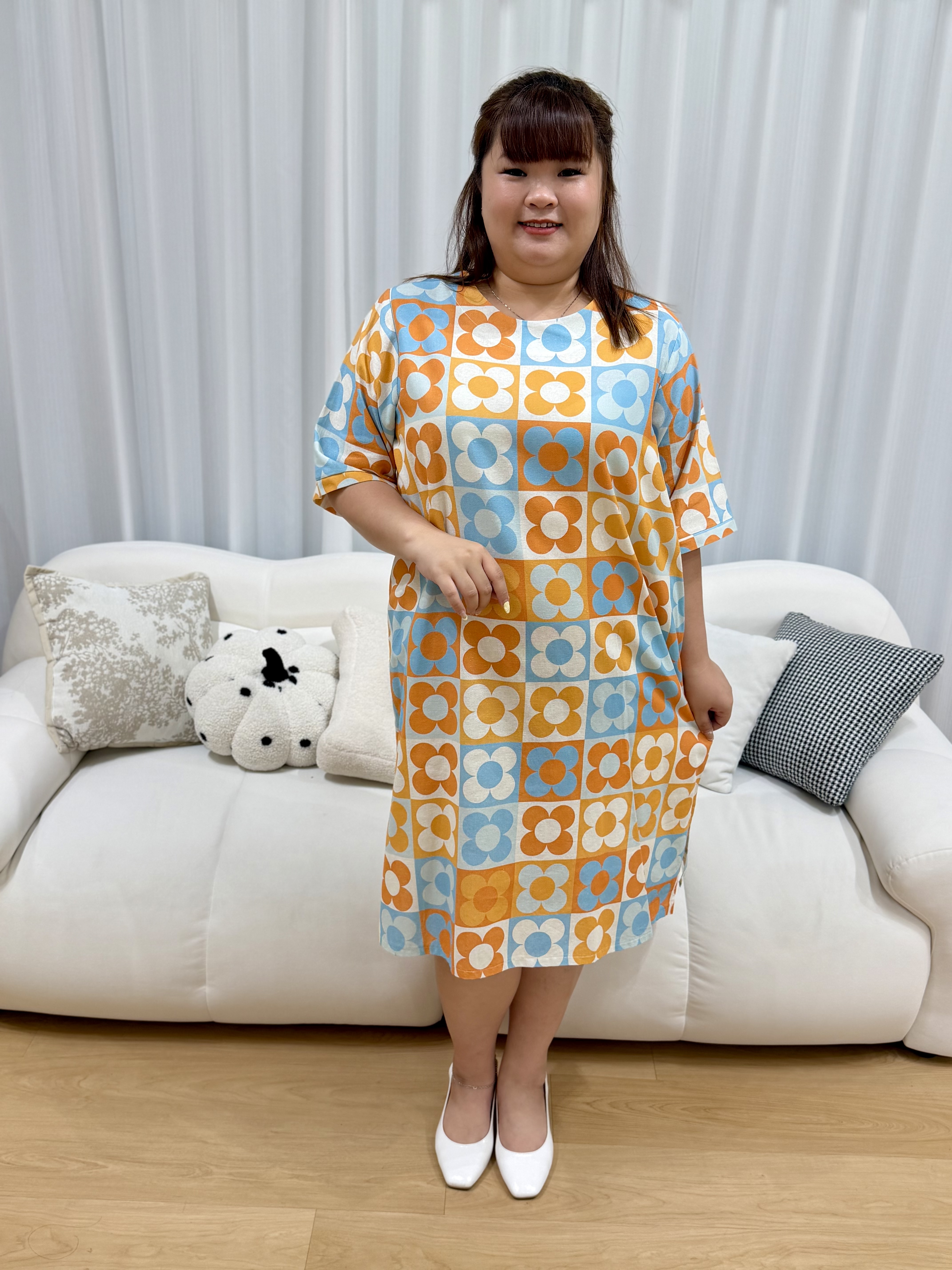 Mdm Linen Dress | Plus Size Dress