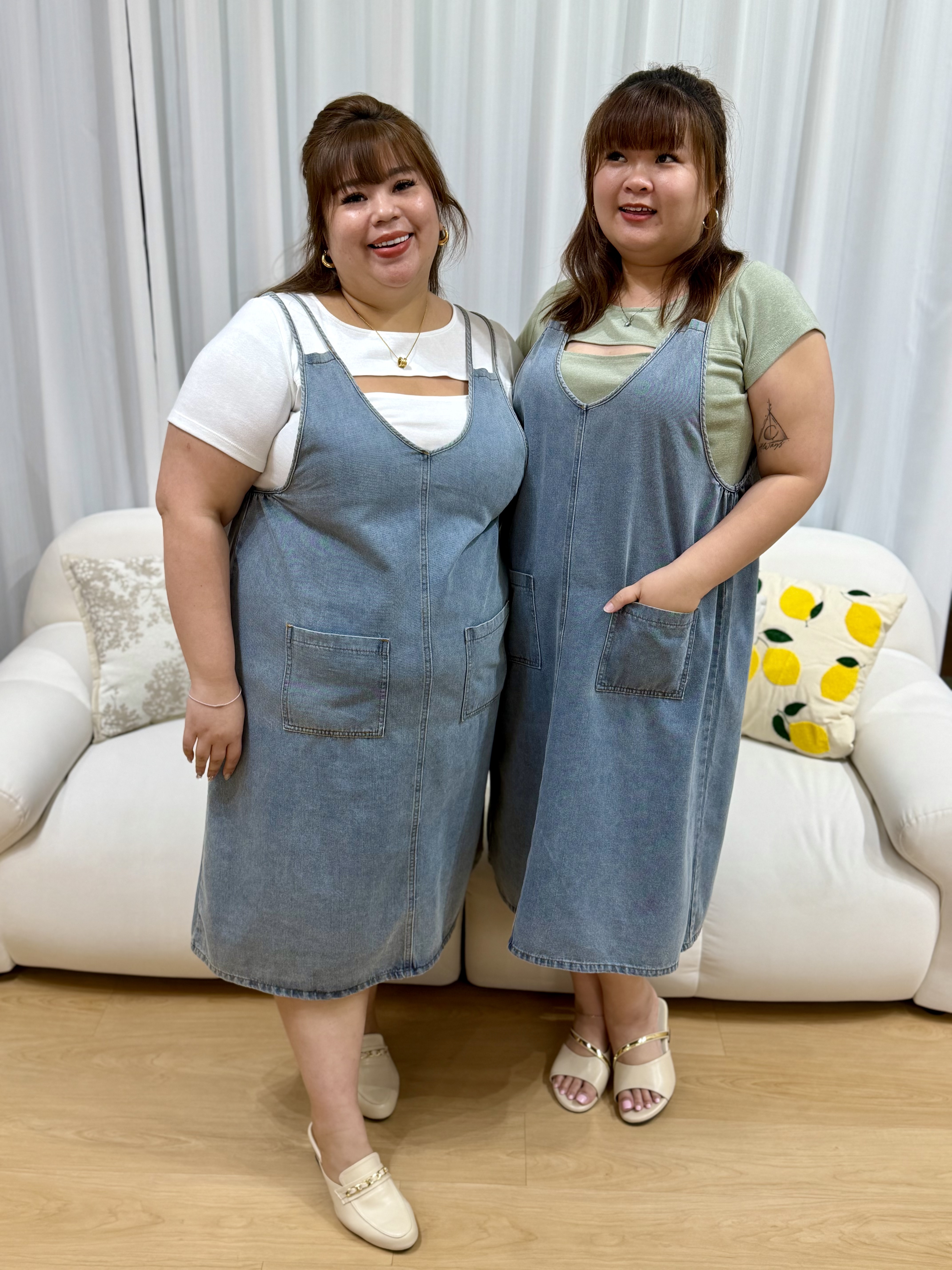 Love+ Aprillia Denim Dress #2070 | Plus Size Dress