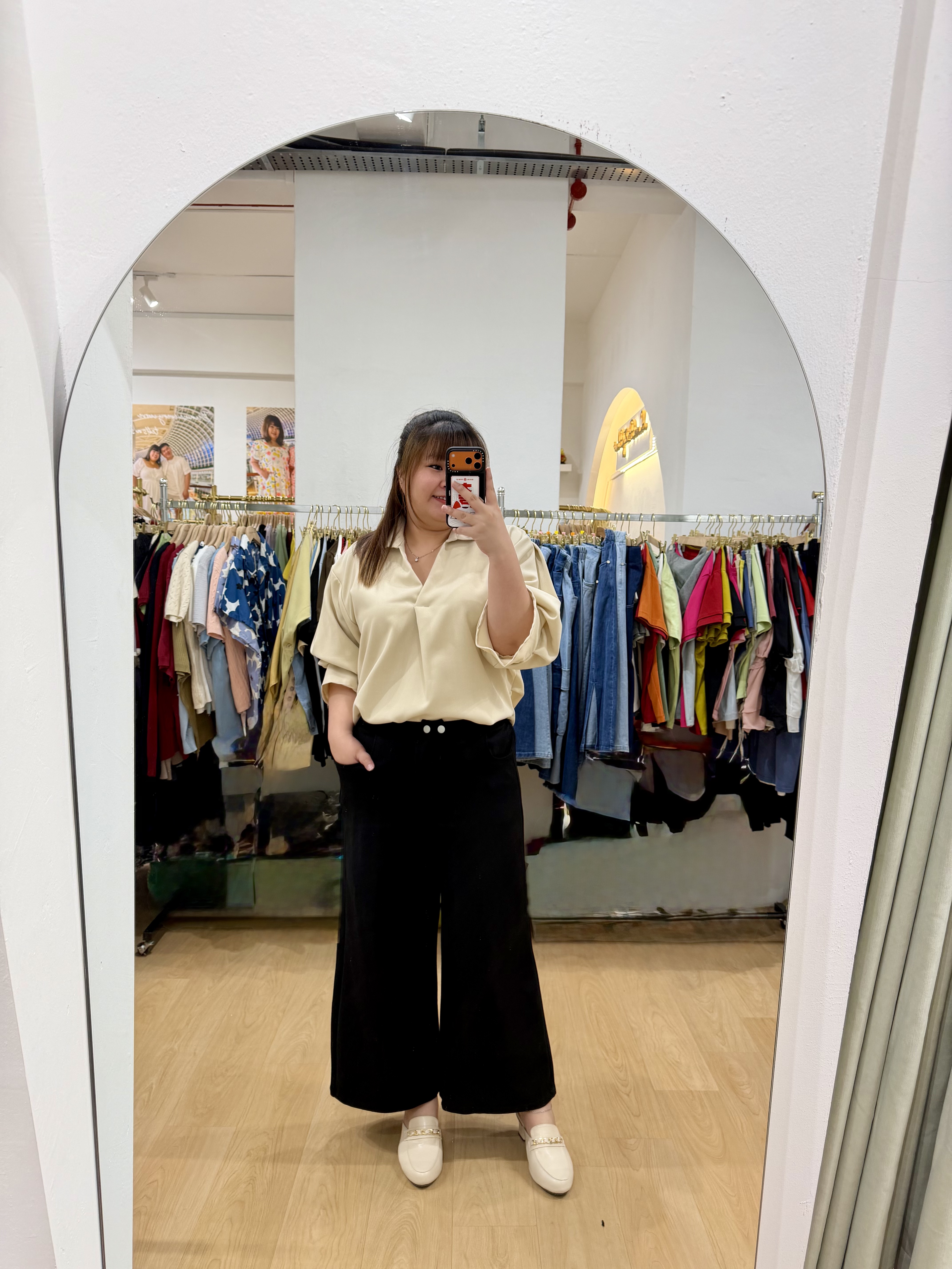 Love+ Sidoo Premium Twin Button AC Cooling Pants #2316| Plus Size Pants
