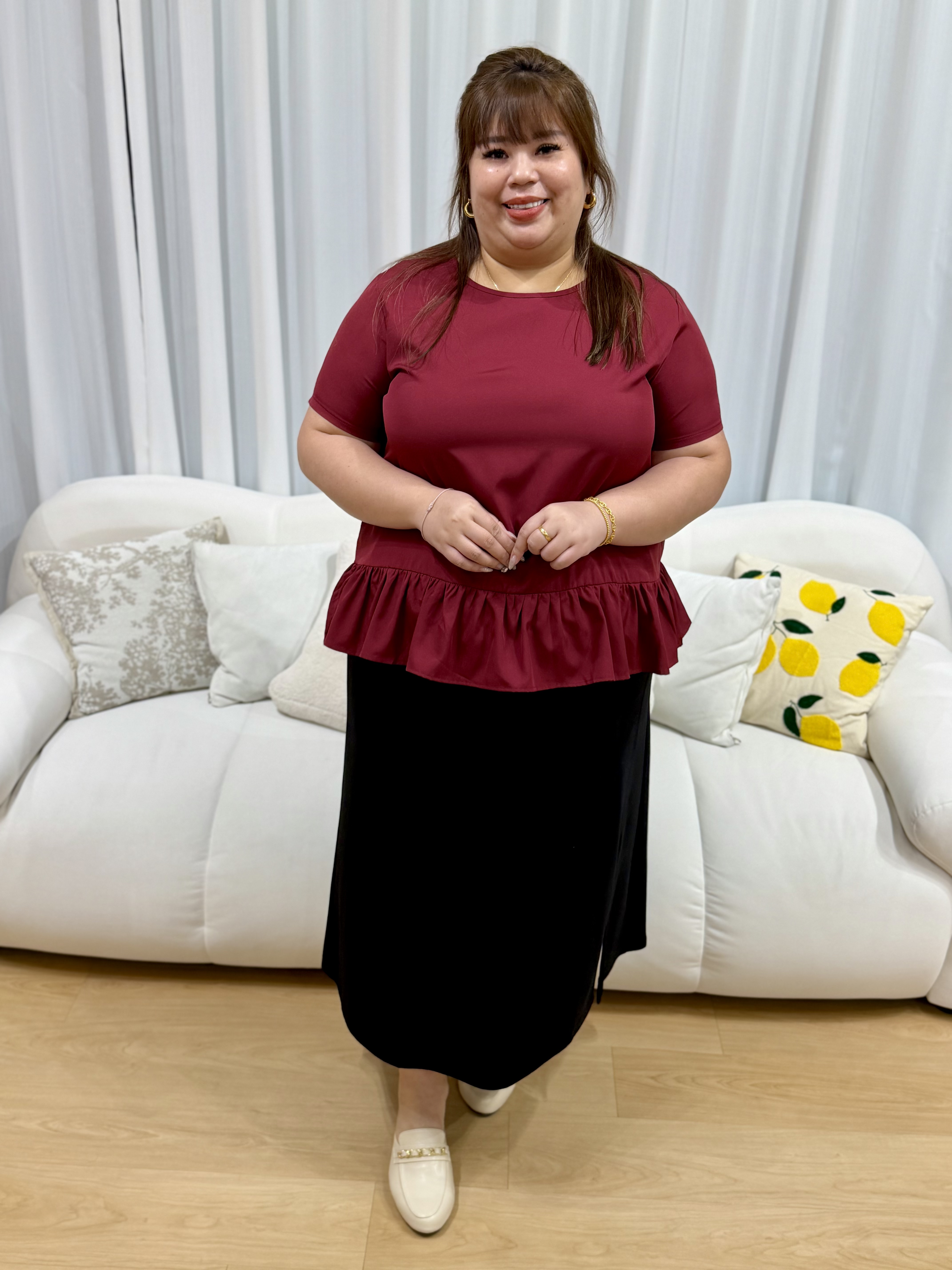 Love+ Lola Peplum Top | Plus Size Top