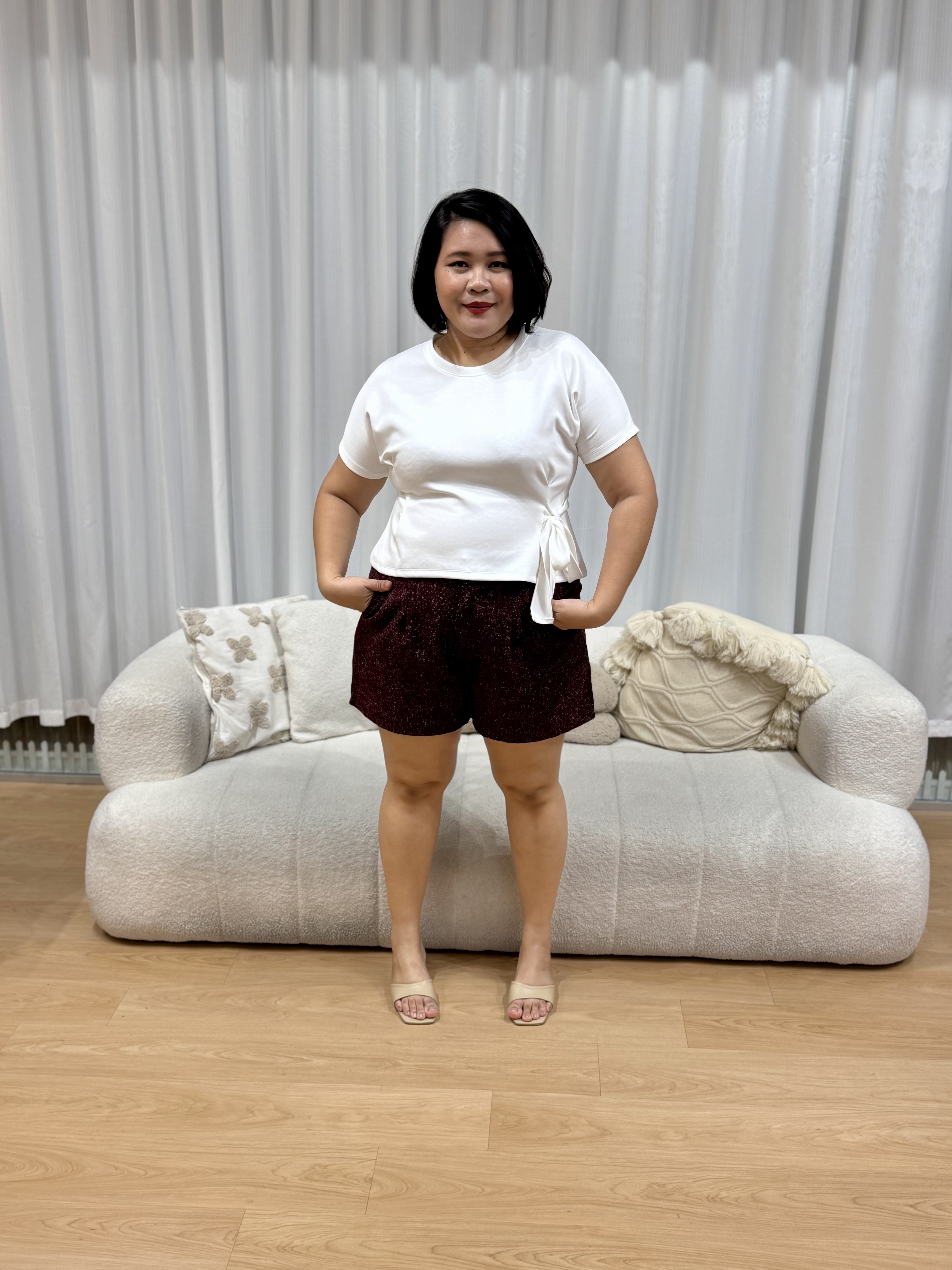 Camry Tweet Shorts  | Plus Size Short