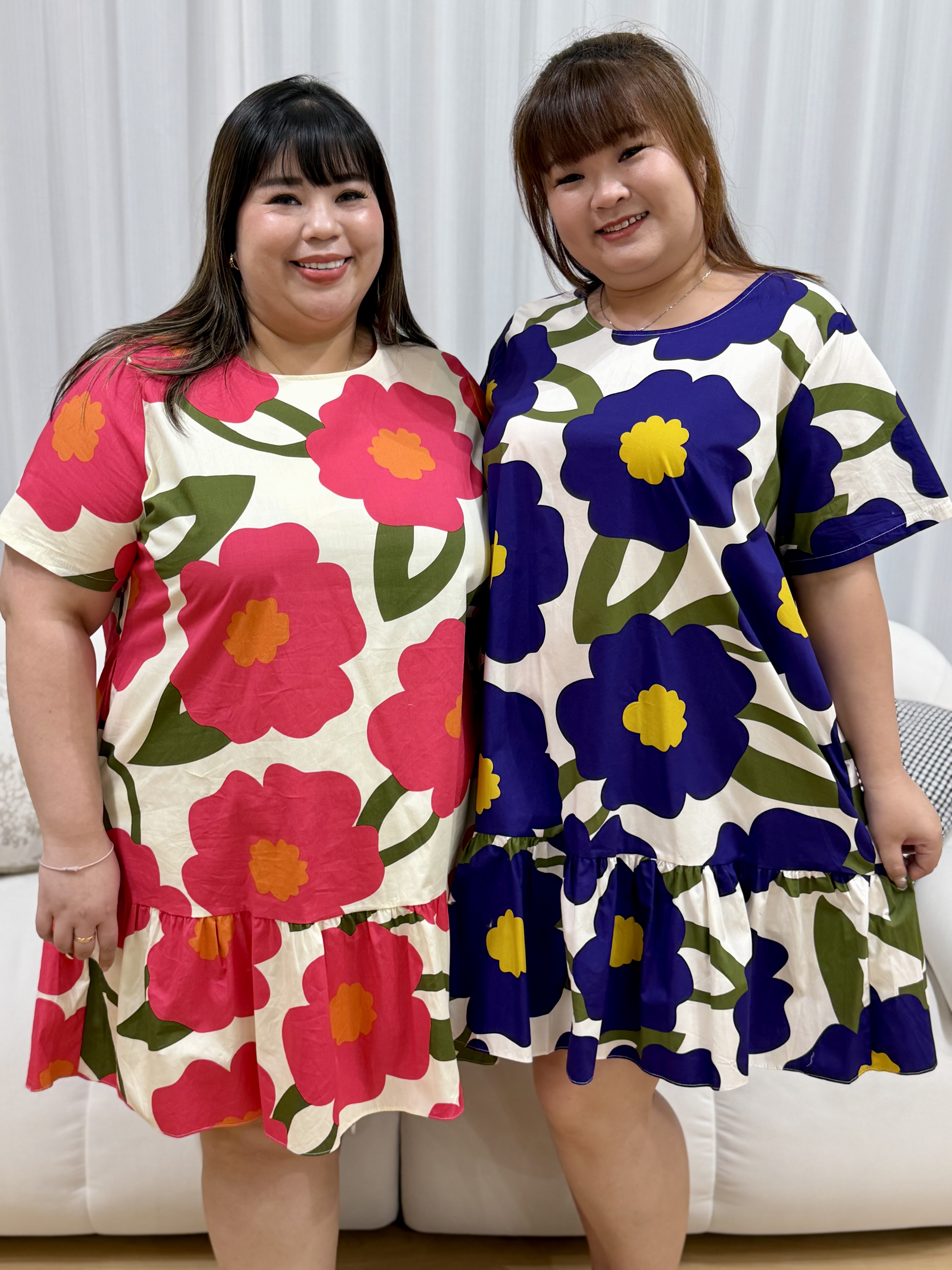 Tansy Linen Peplum Dress | Plus Size Dress