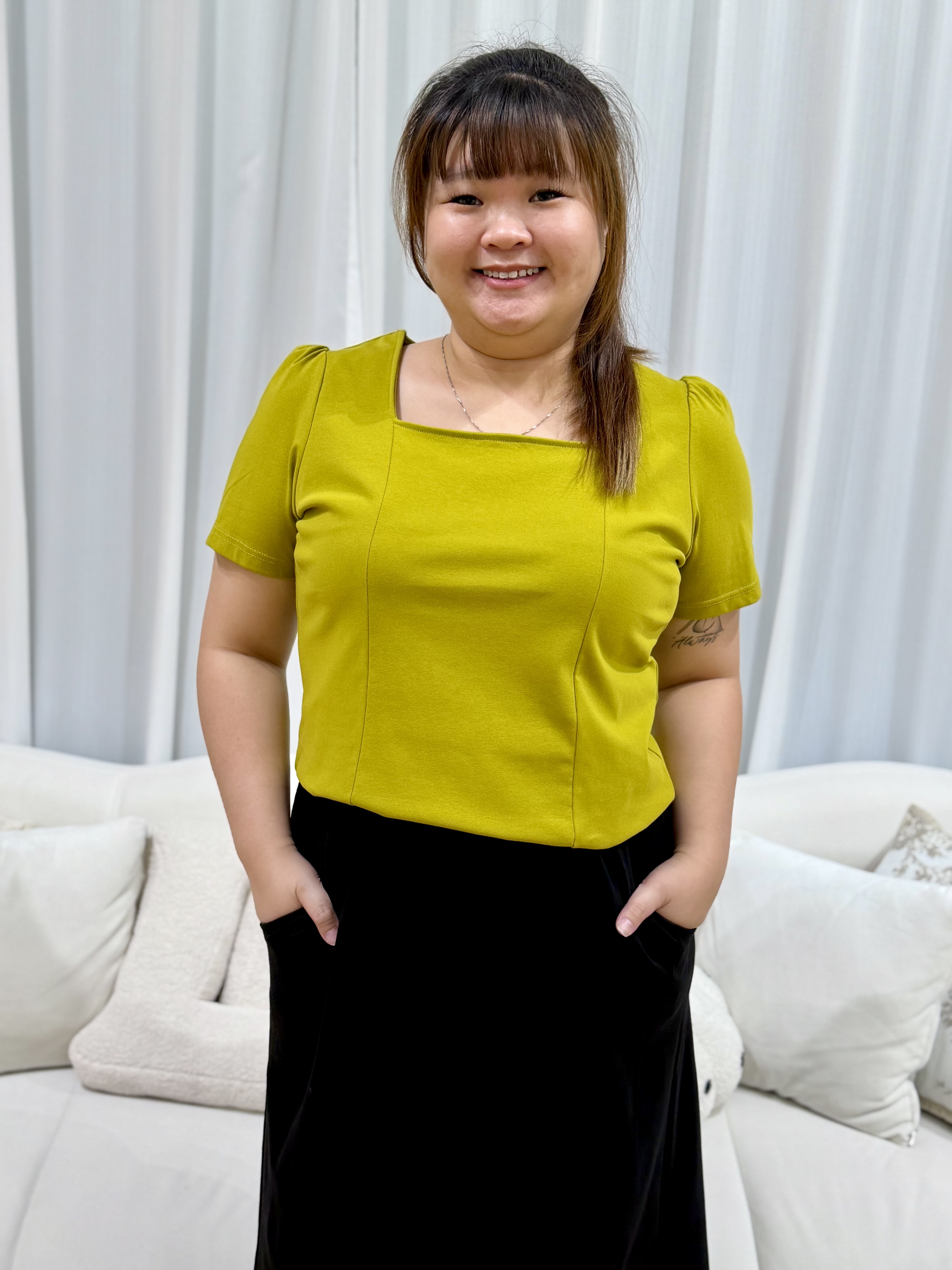 Love+ Premium Cotton Welcia Box Top | Plus Size Top