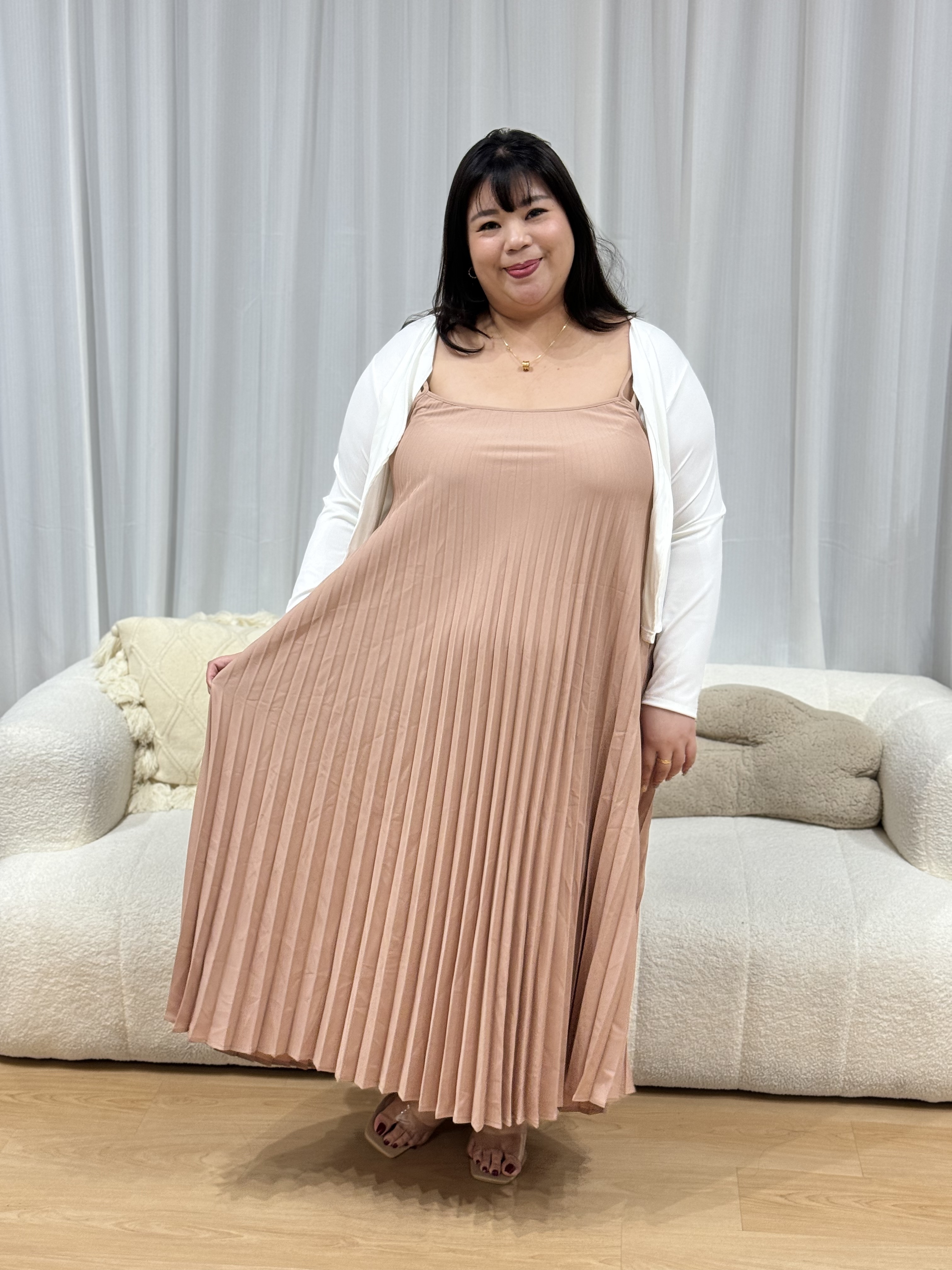 Jacinta Pleated Dress | Plus Size Dress