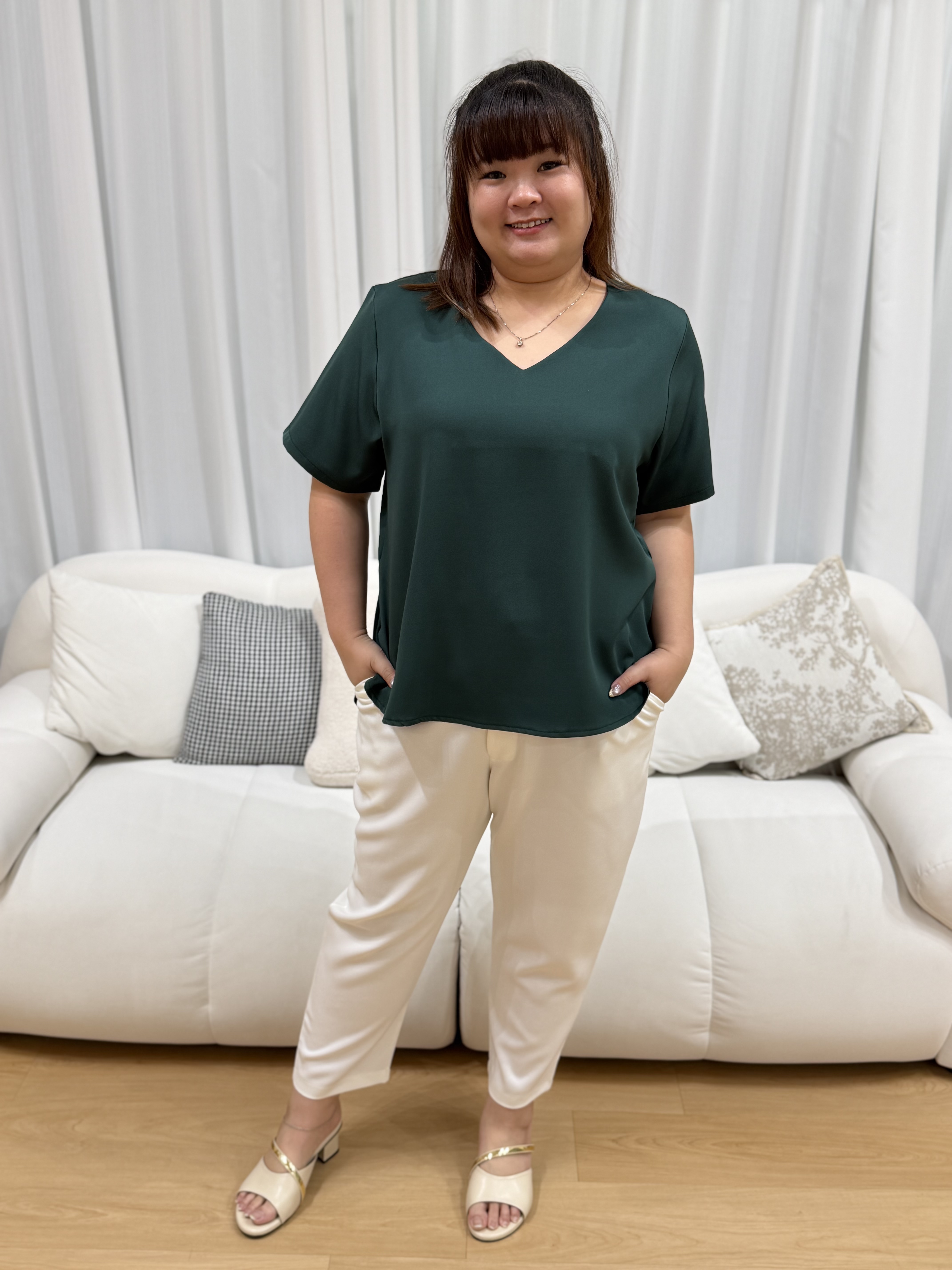 Love+ Catti Flexi Fit Pants | Plus size pants
