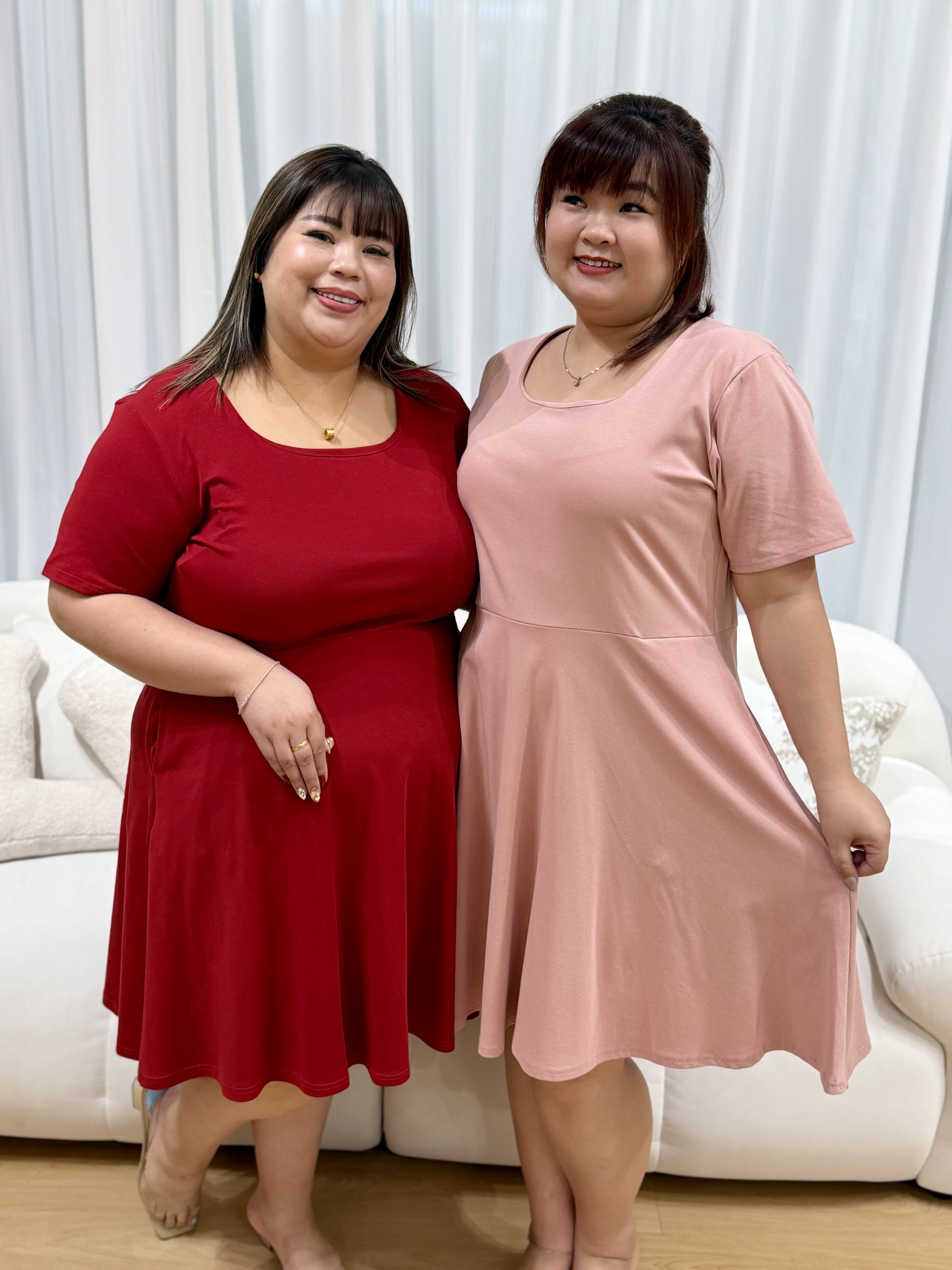 Marvy Box Premium Cotton Dress | Plus Size Dress