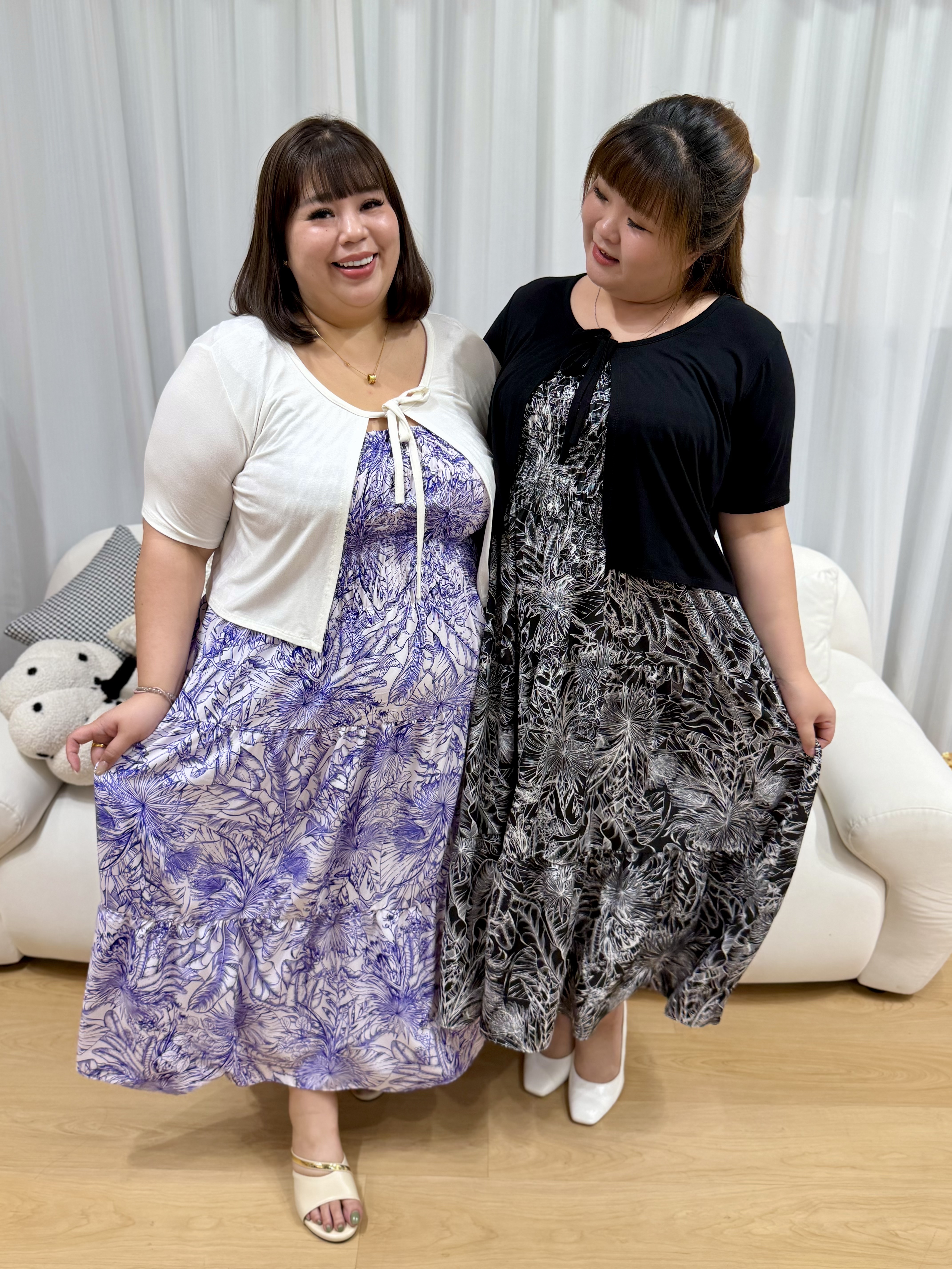 Love+ Chloe Hommé Abstract Maxi Dress | Plus Size Dress