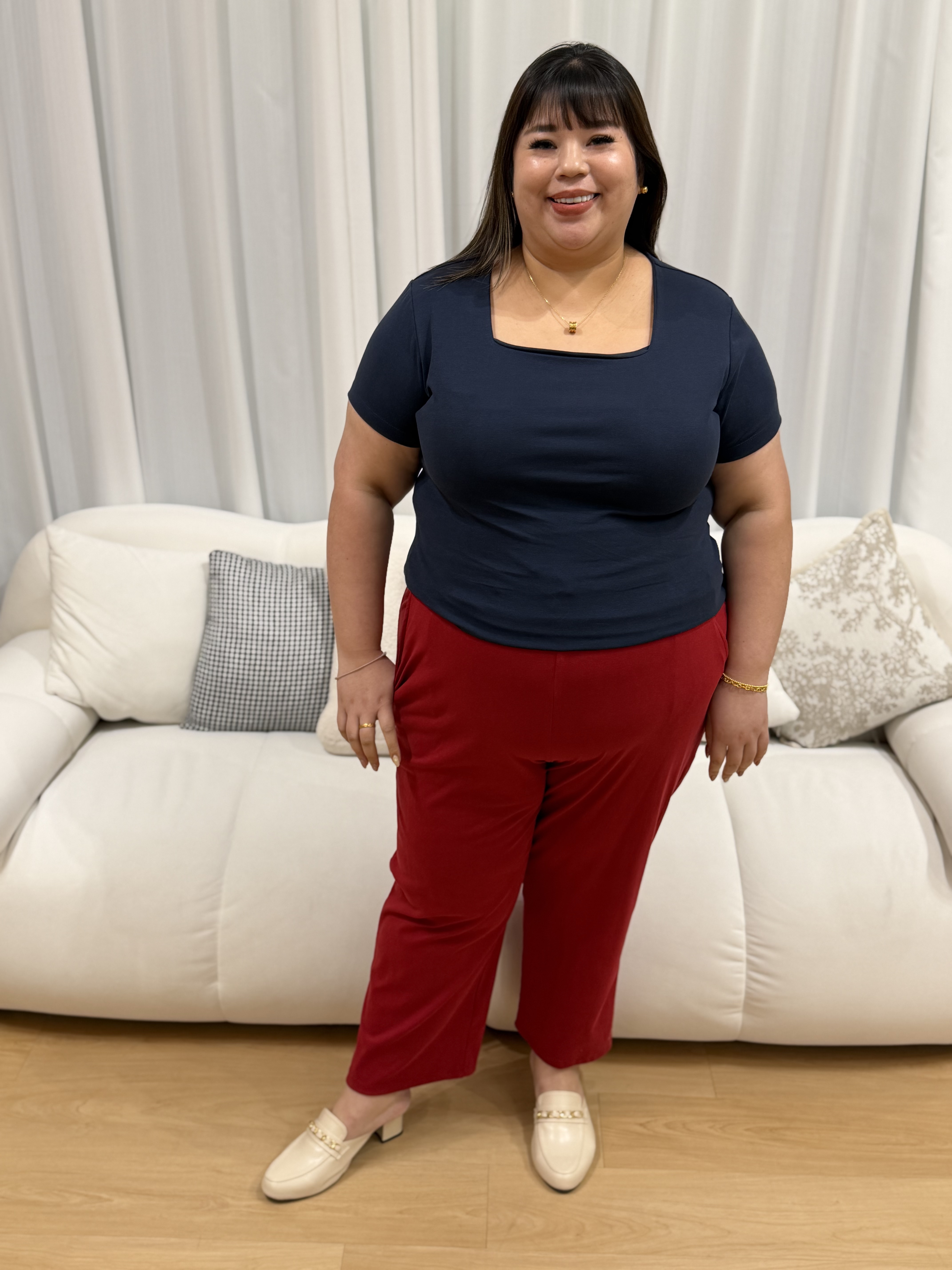 Love+ Junno Cotton Pants | Plus Size Pants