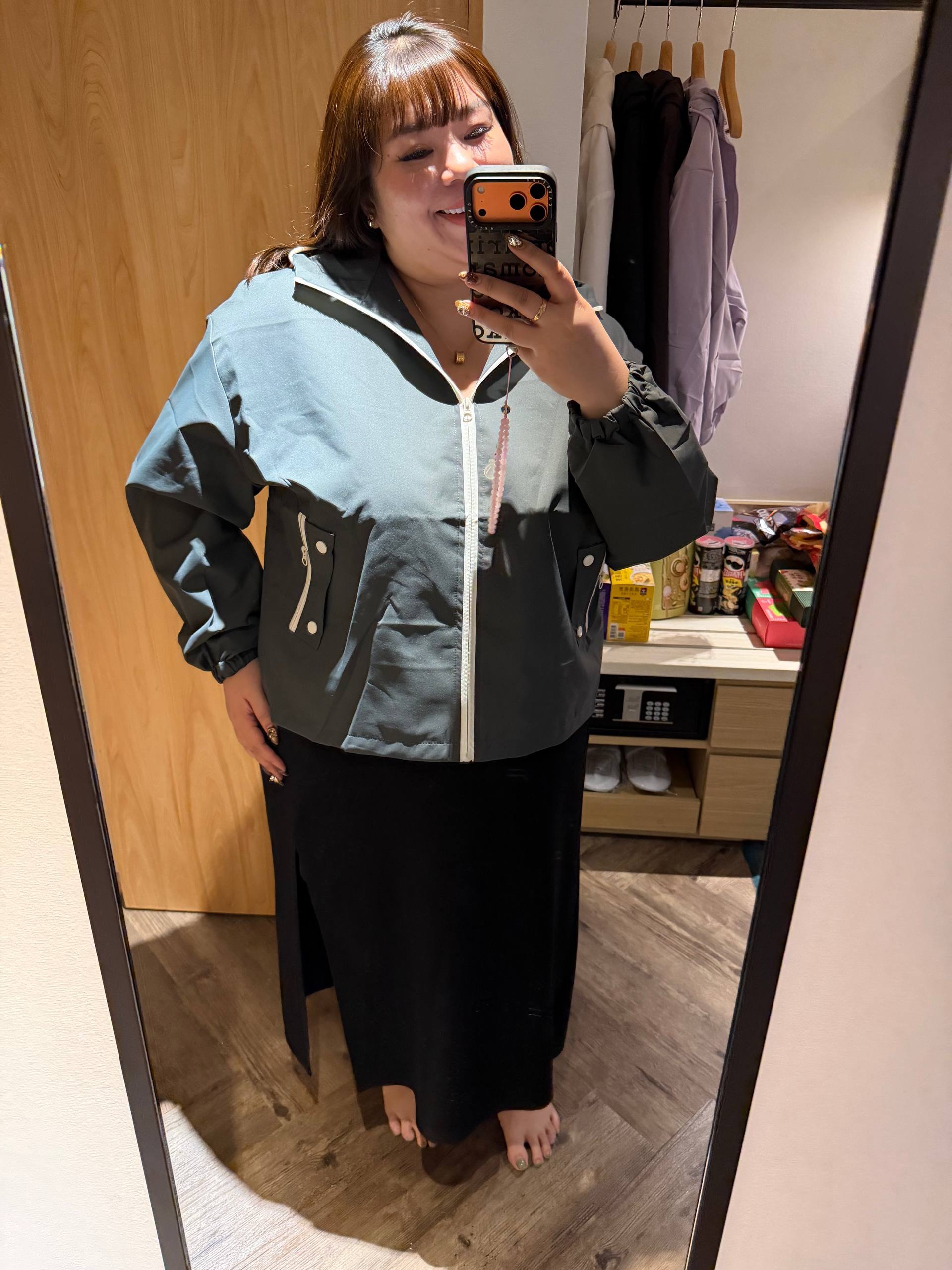 Love+ DuoTone Lightweight WindBreaker | Plus Size Outerwear