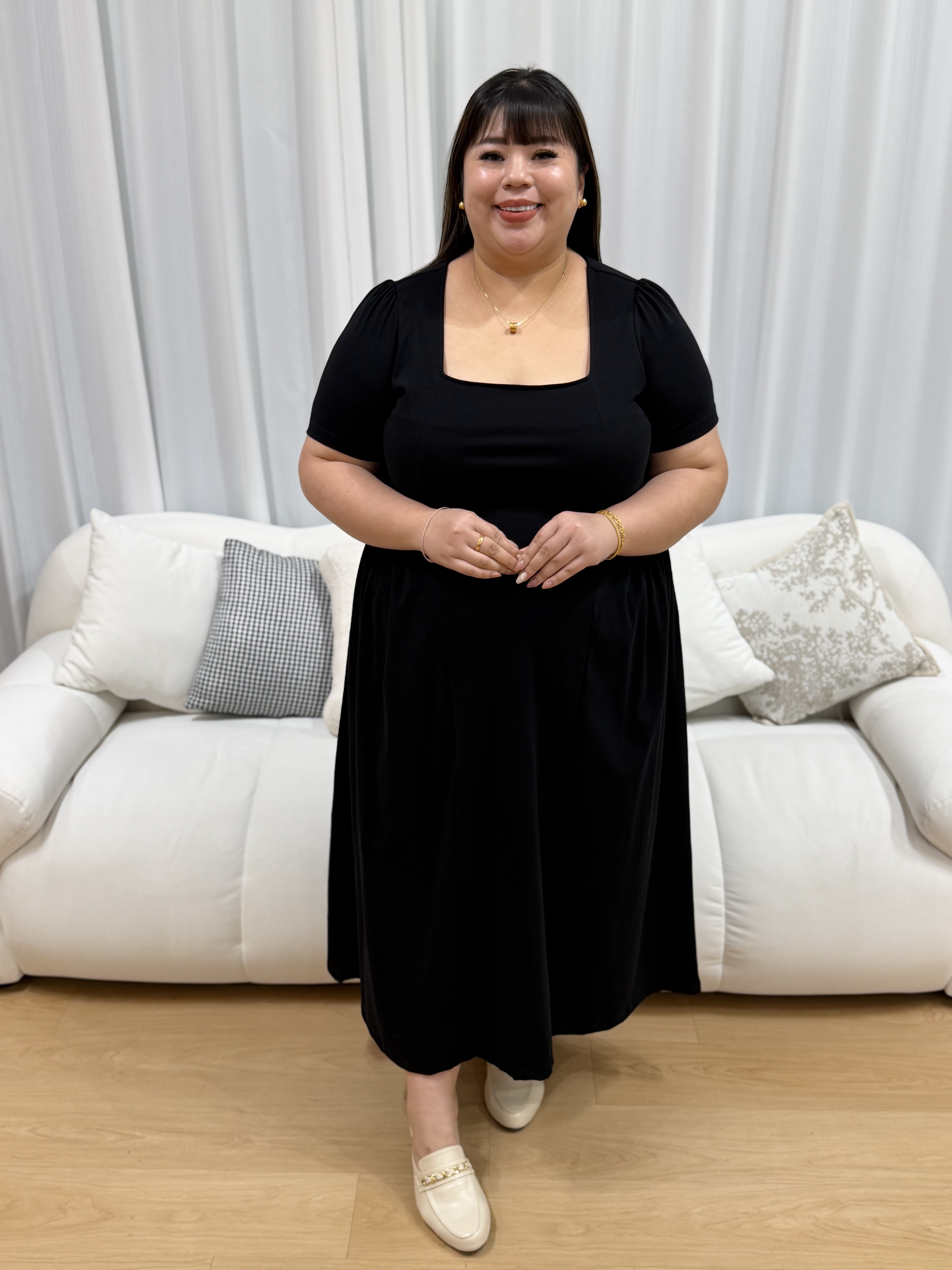 Love+ Welcia MAXI Flutter Premium Cotton Dress | Plus Size Dress