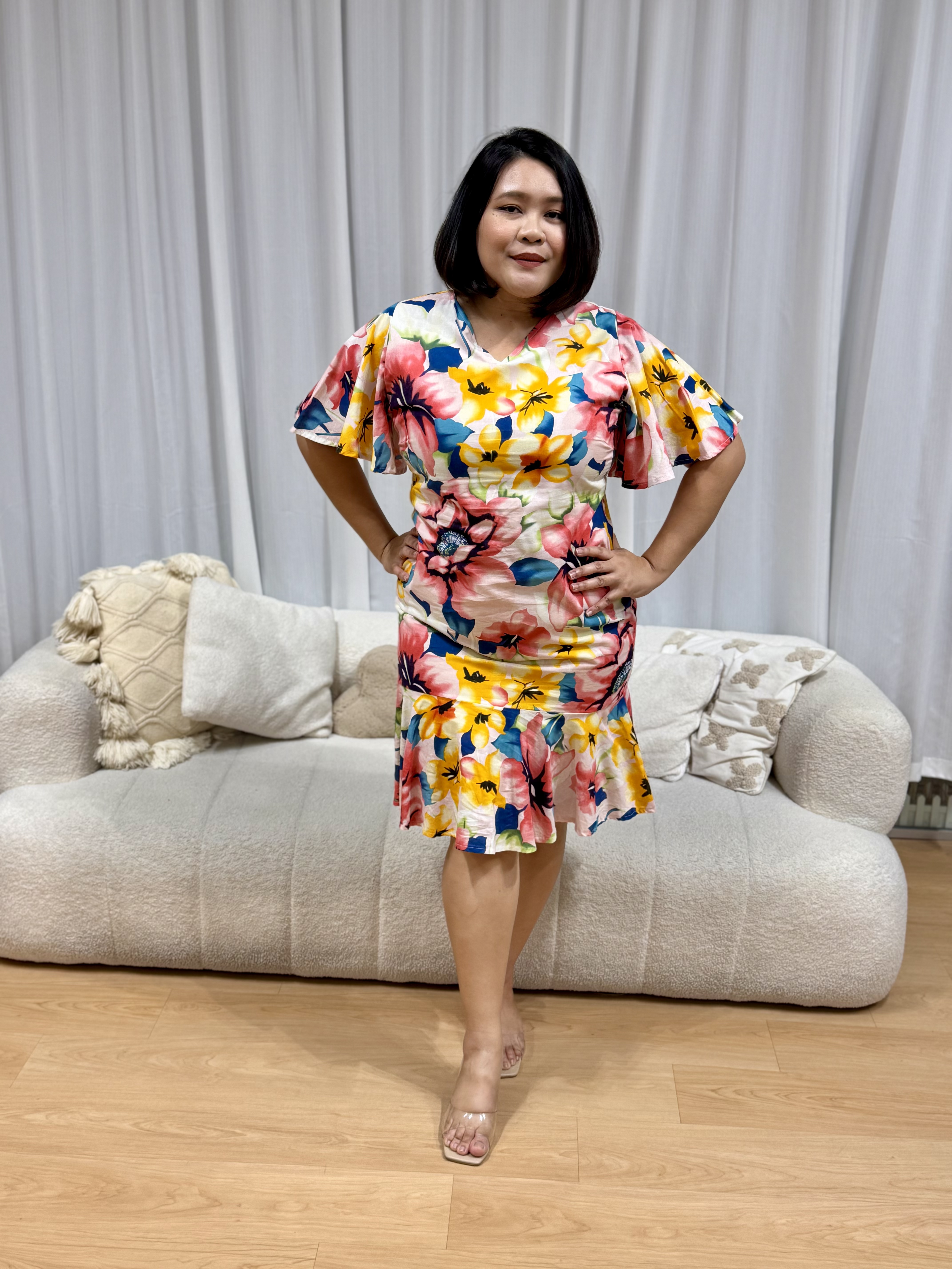 Oriental Paintbrush Premium Dress | Plus Size Dress