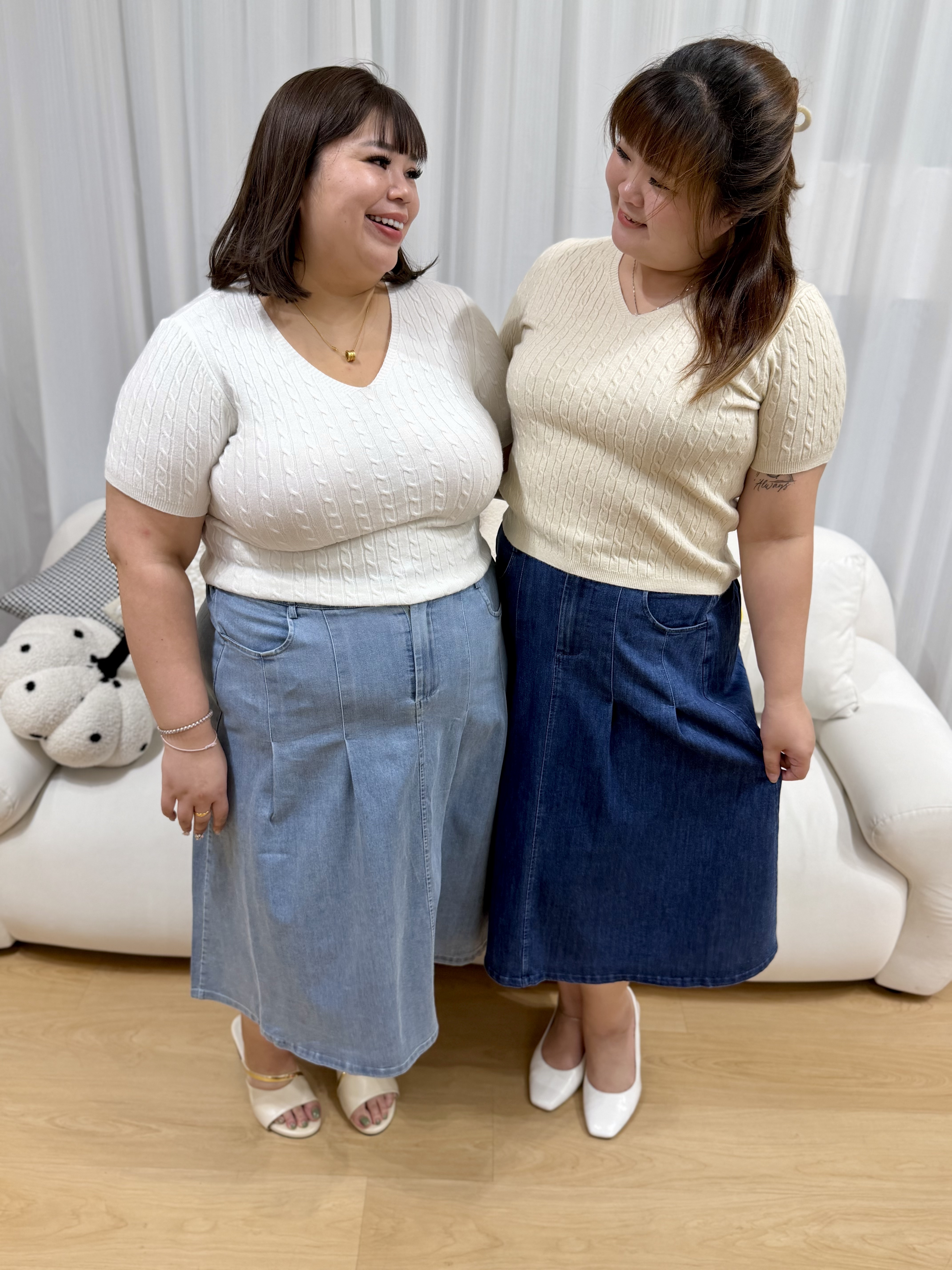 Mochi Tomi Soft Knit Top | Plus Size Top