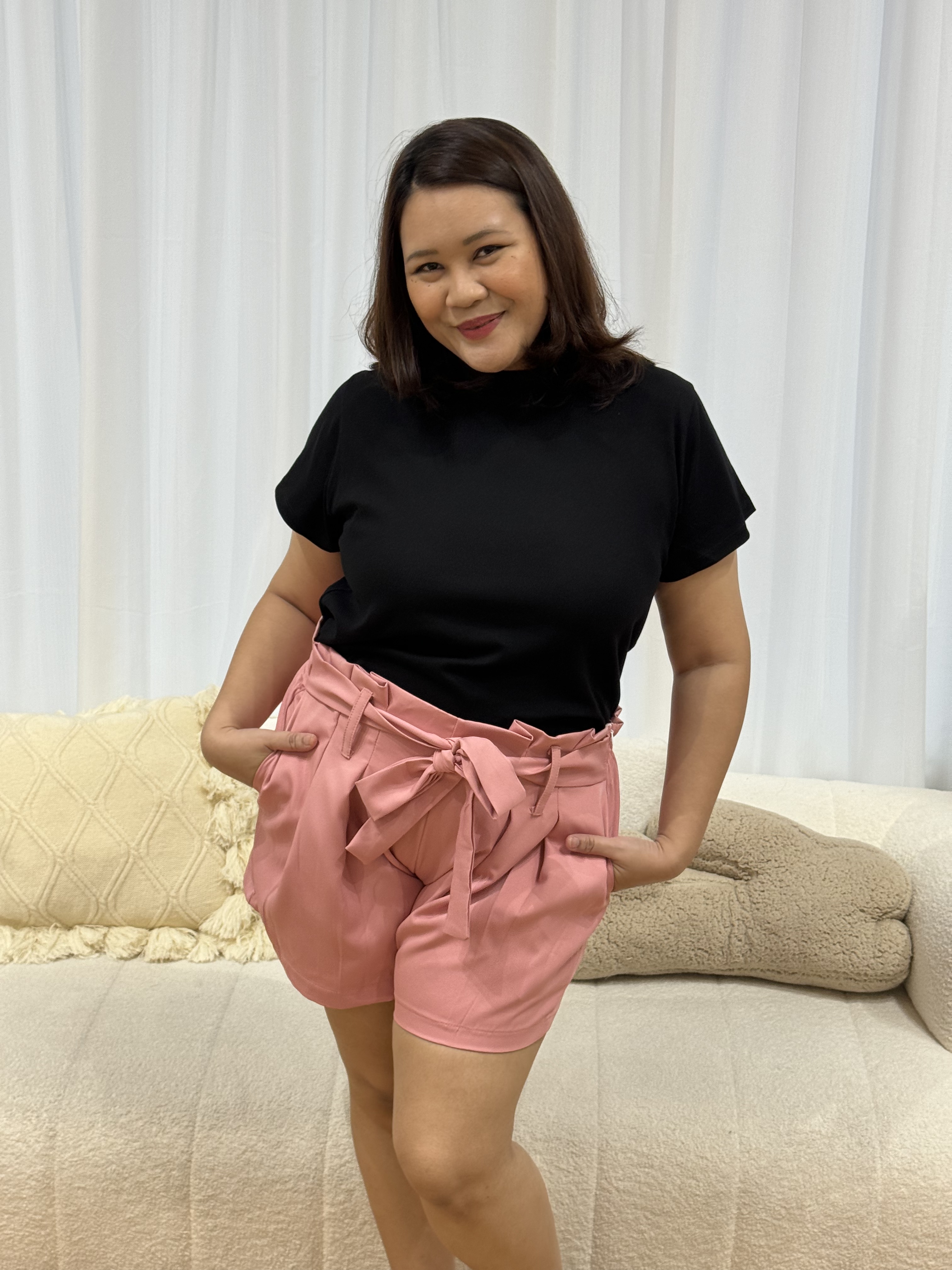 Ribbon Shorts | Plus Size Shorts