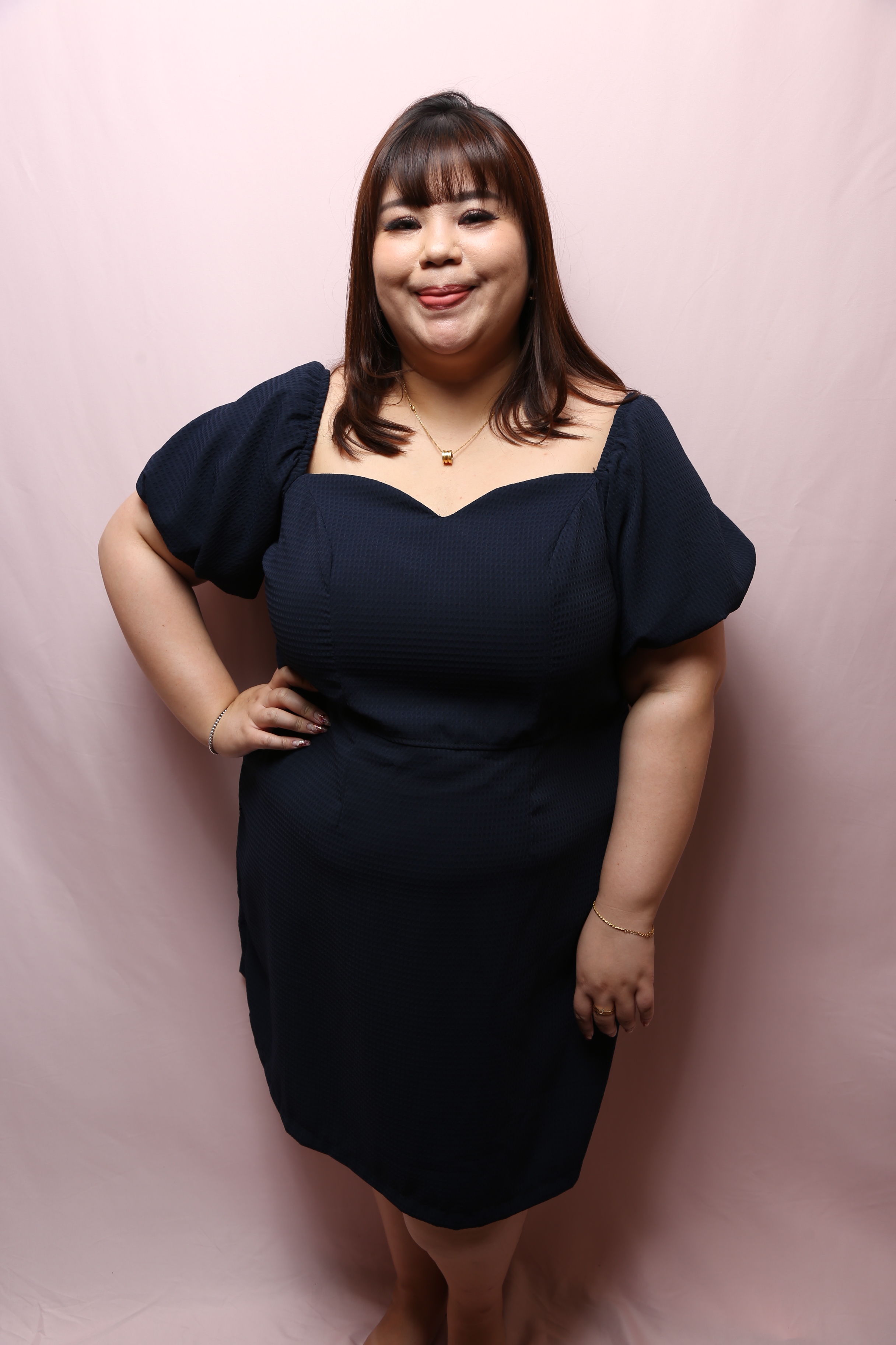 Love+ OSFA Bubble Waffle Dress | Plus Size Dress