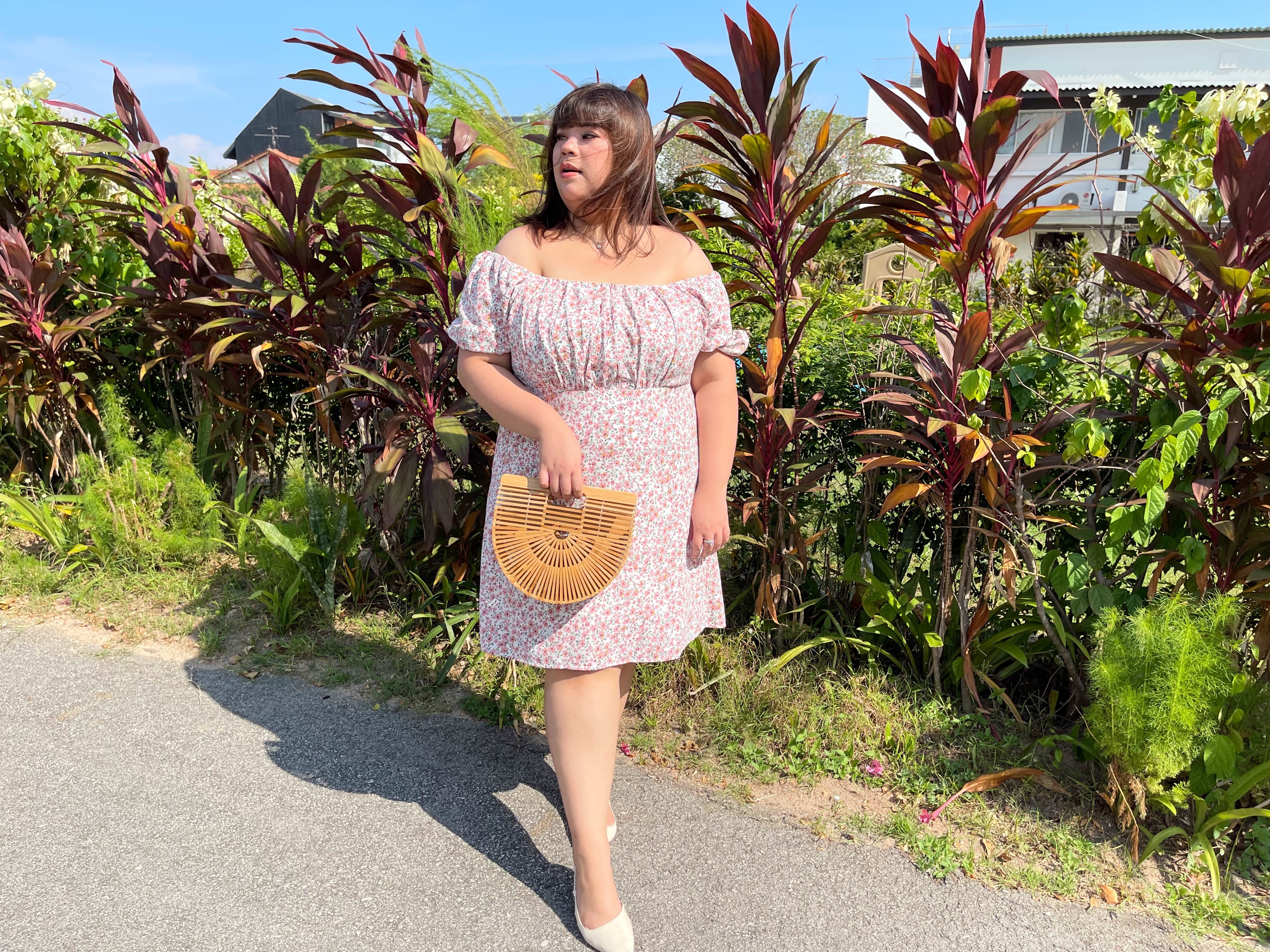 Love+ Kylie Pink Smock Dress | Plus Size Dress Singapore