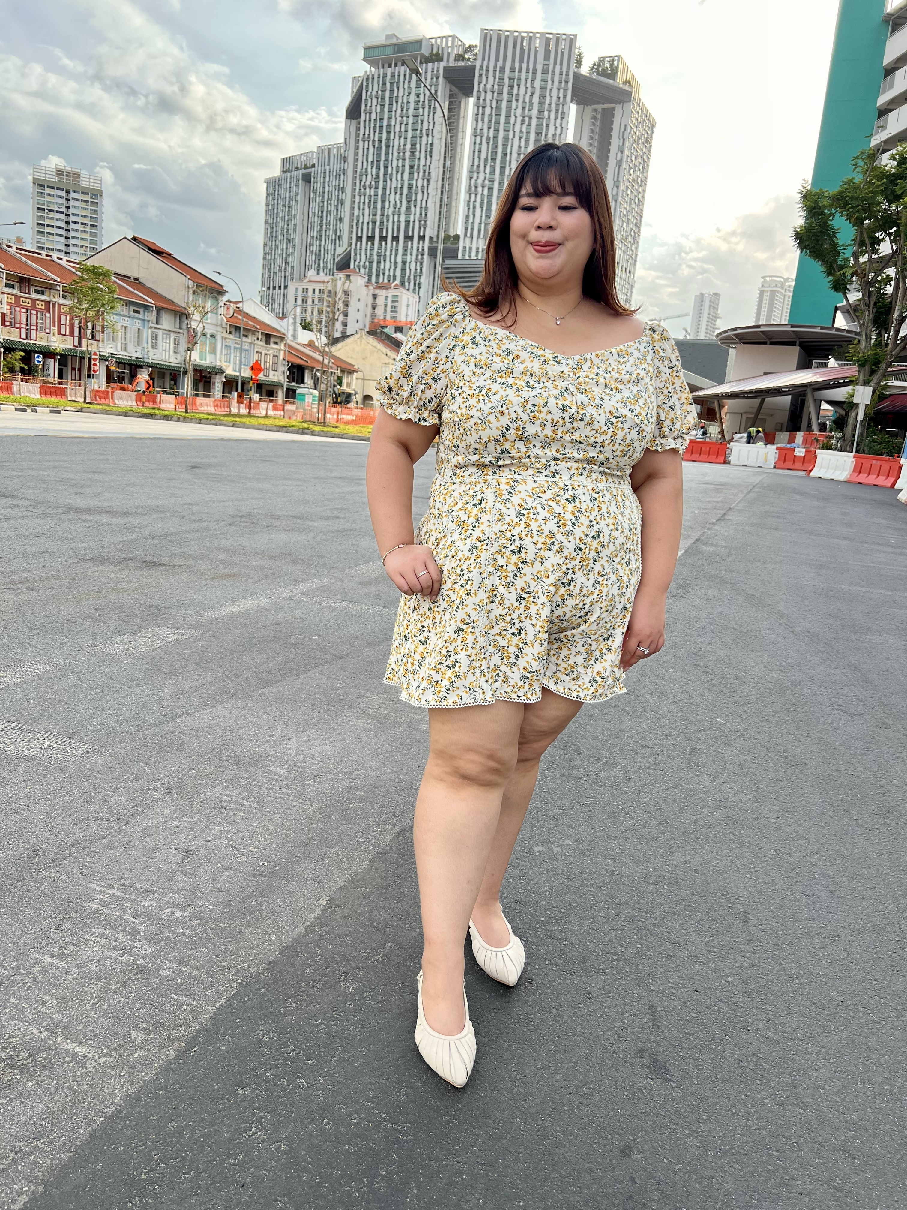 Love+Yellow Khloe Romper| Plus Size Romper Singapore