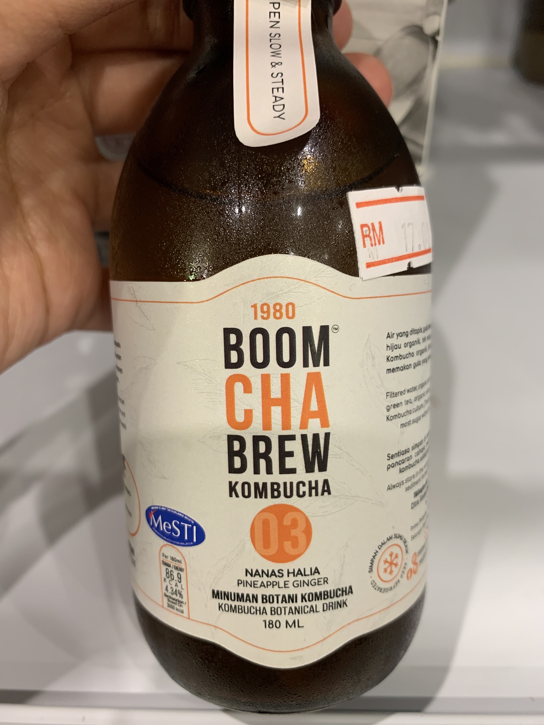 Boom Cha Brew Safron Pineapple Ginger