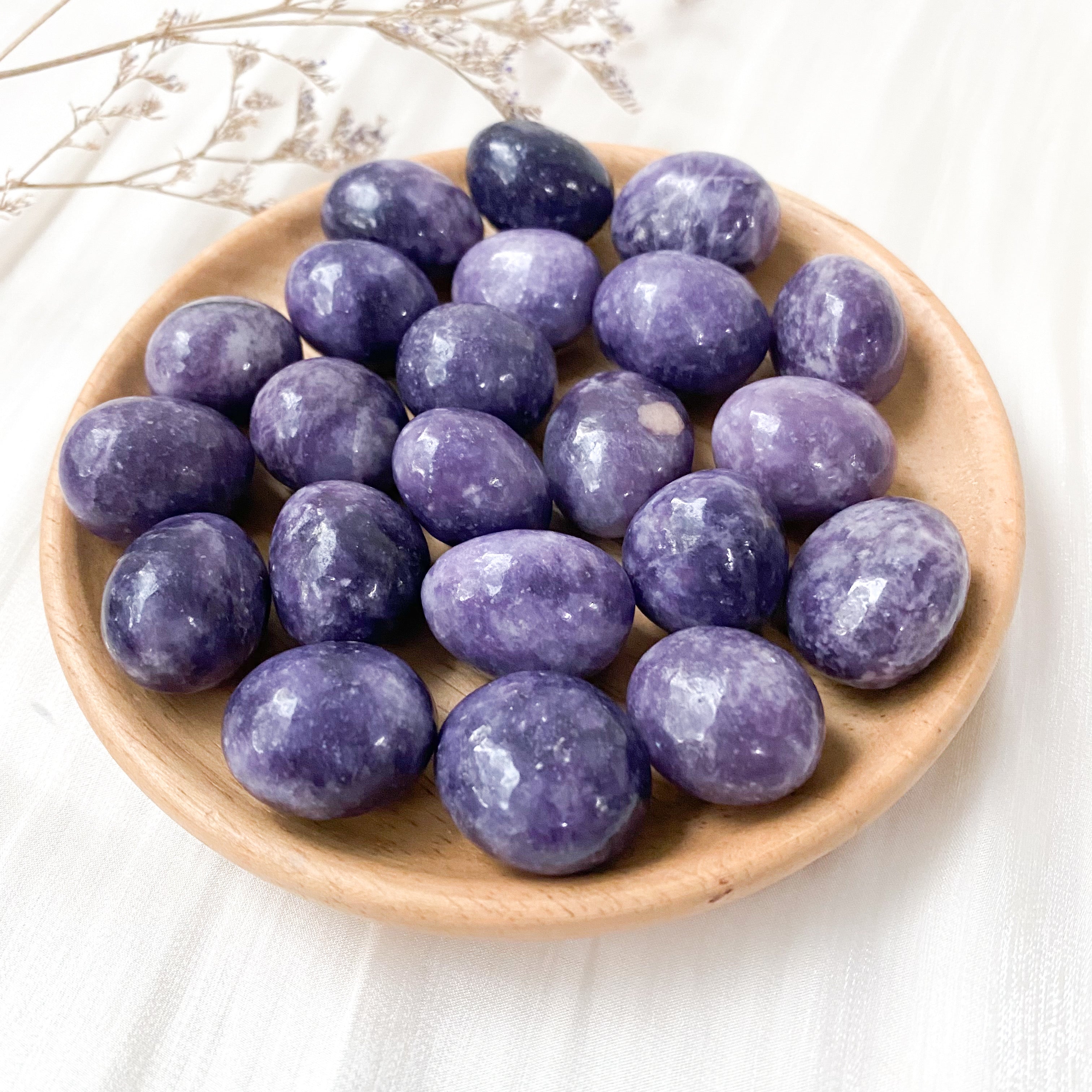 Lepidolite Crystal Tumble