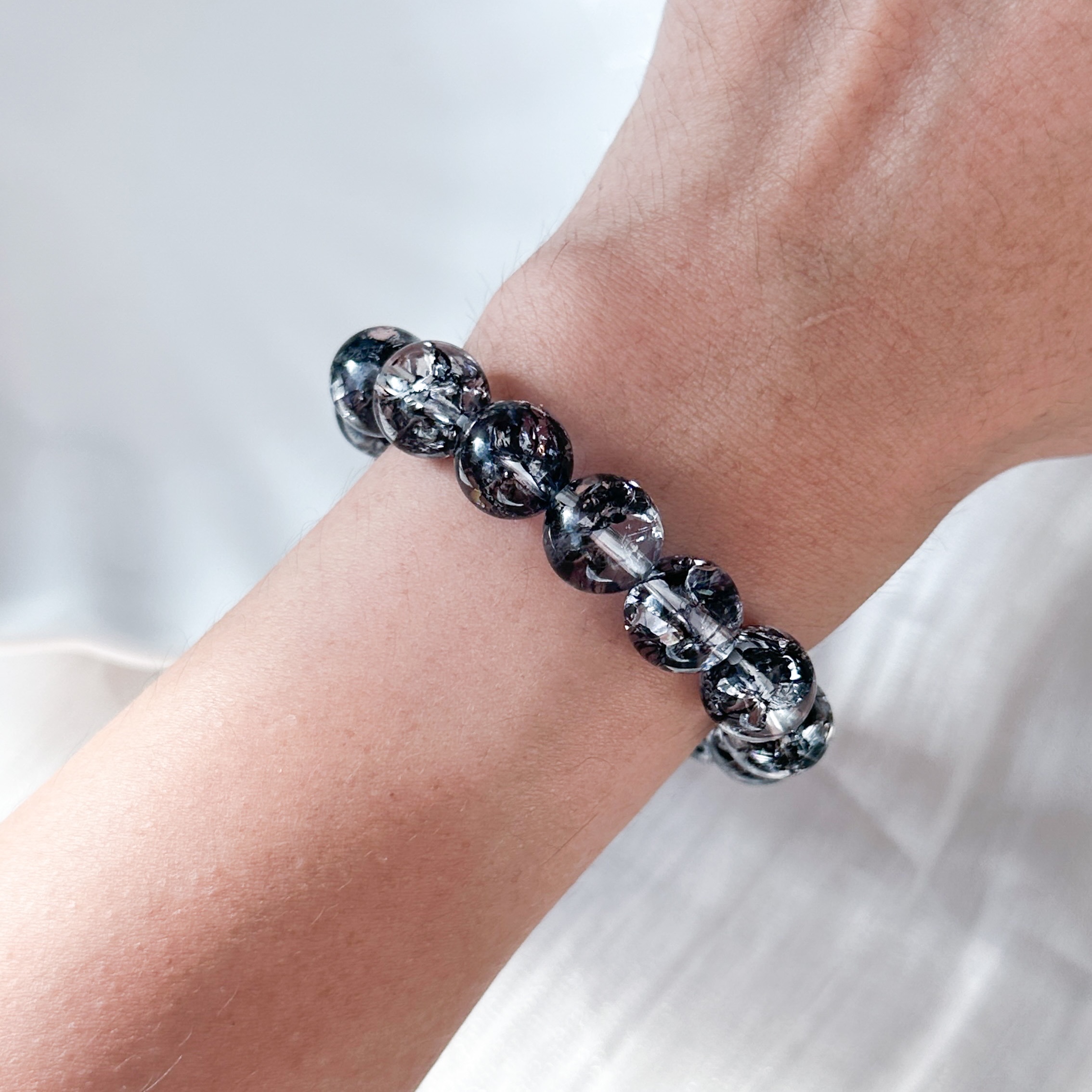 Black Hematoid AAA+ 10mm Bracelet