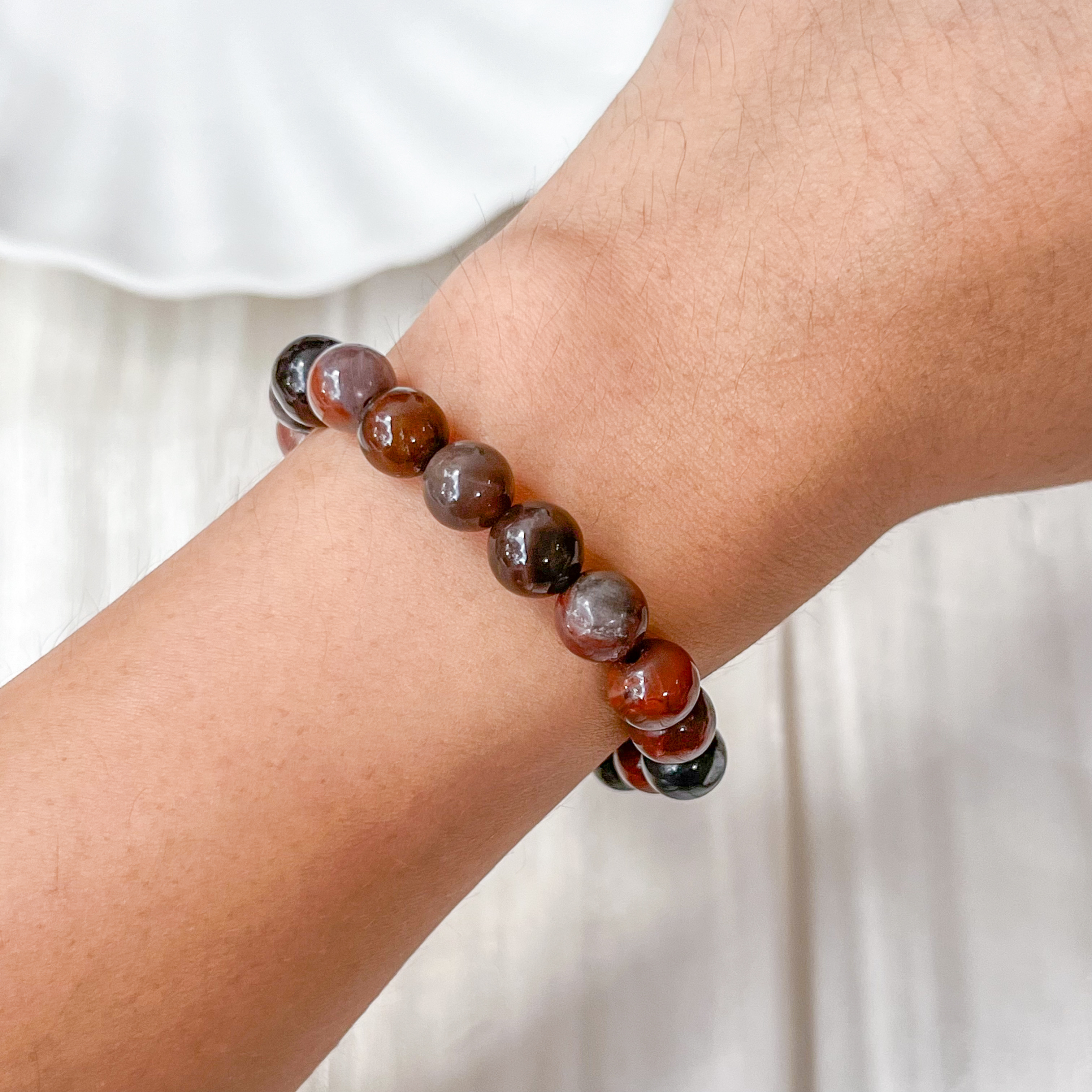 Petrified Wood 10mm AAA+ Bracelet